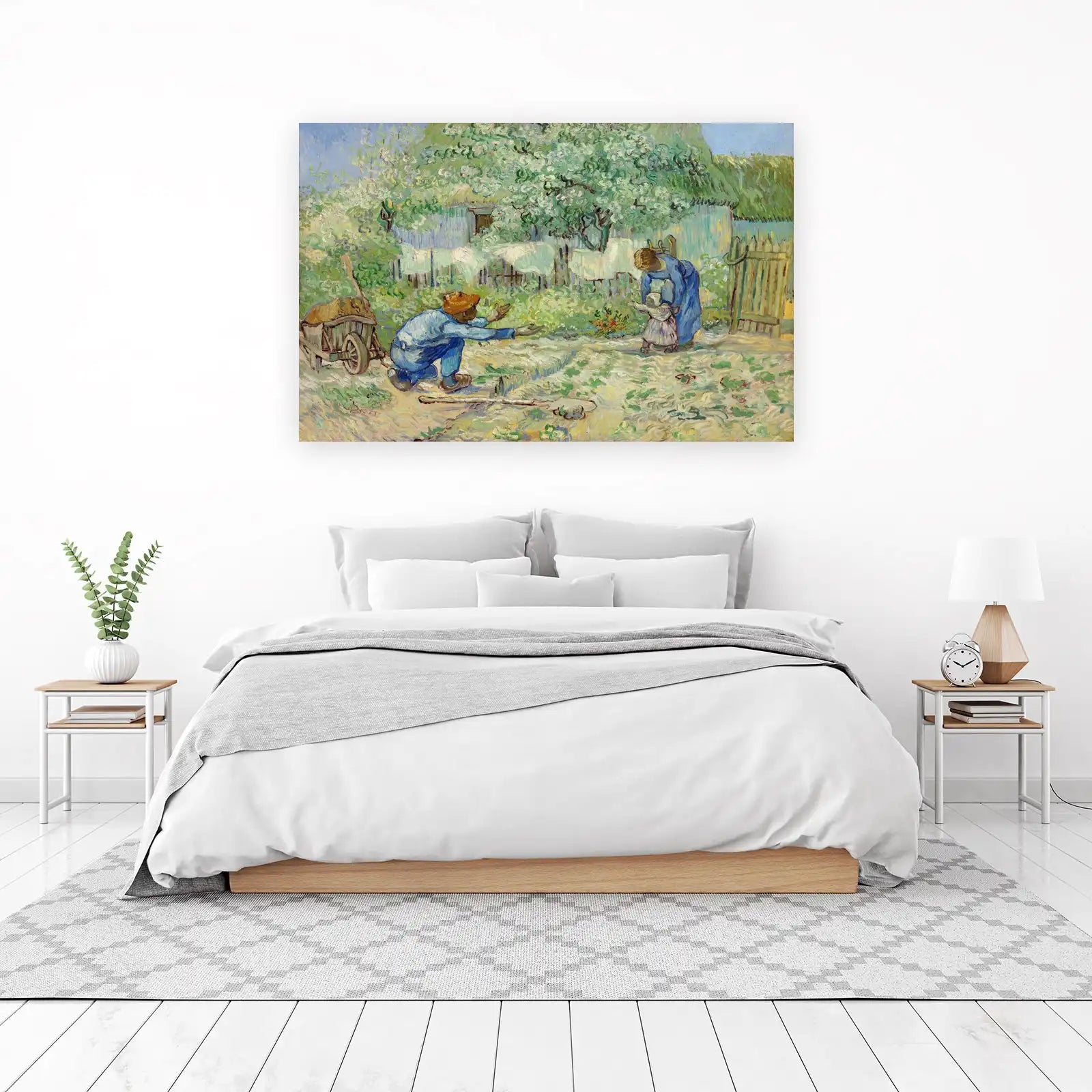 Van Gogh's Garden Scene Wall Art