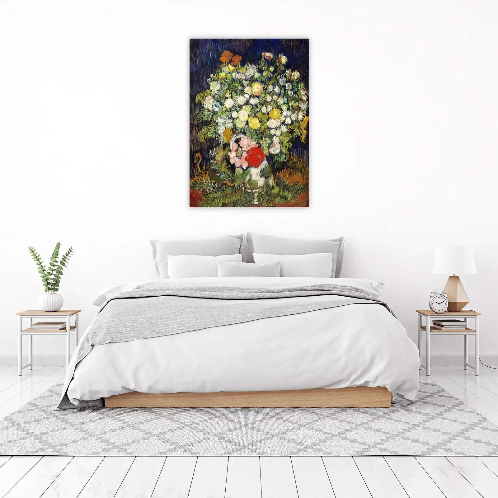 Van Gogh Sunflowers & Roses Wall Art