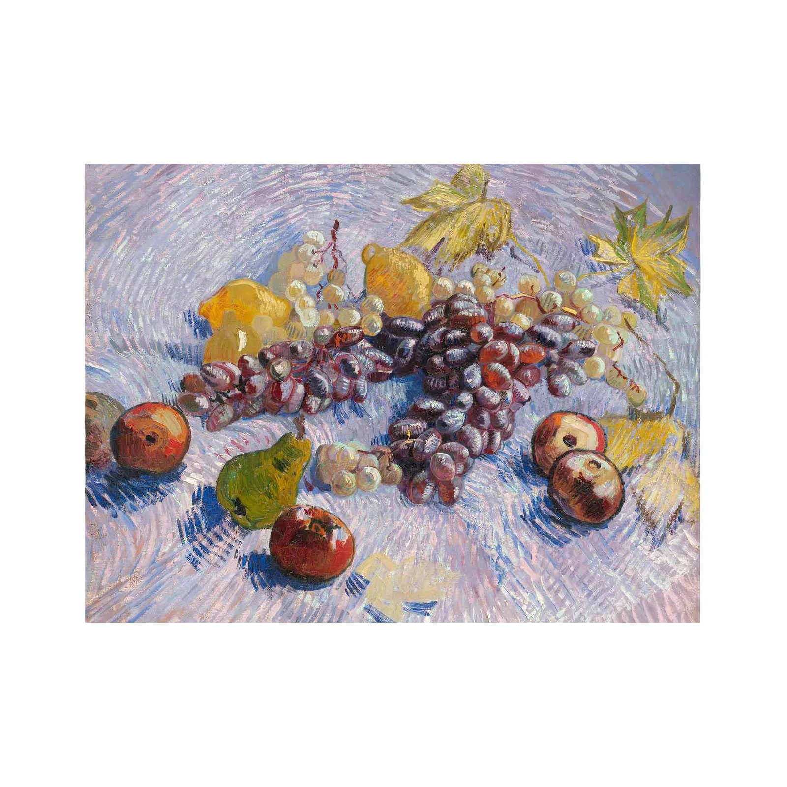 Vibrant Fruit Still Life Impressionist Wall Art