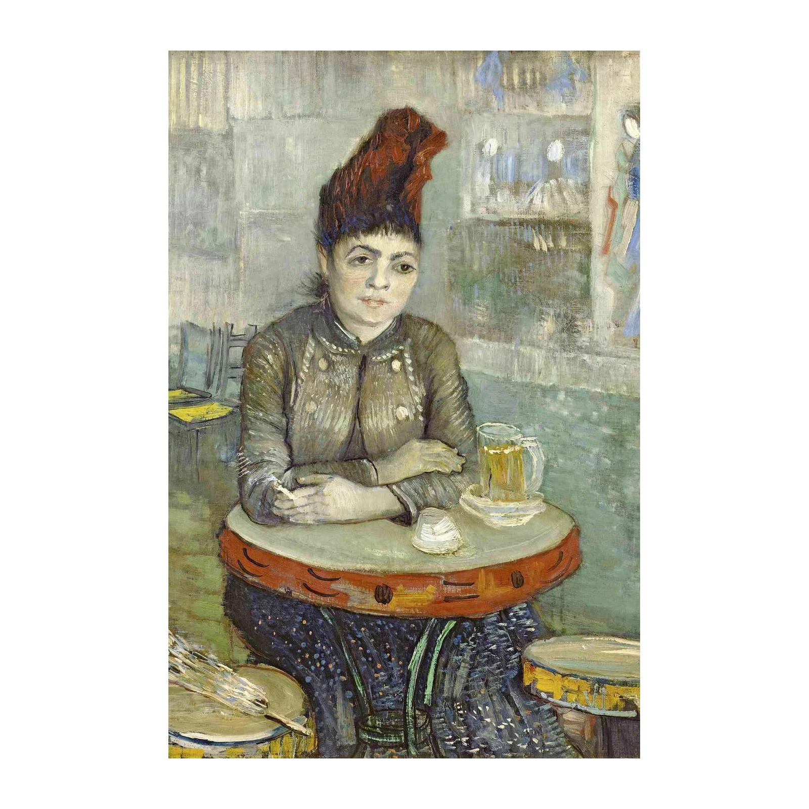The Drinker Portrait Van Gogh Wall Art