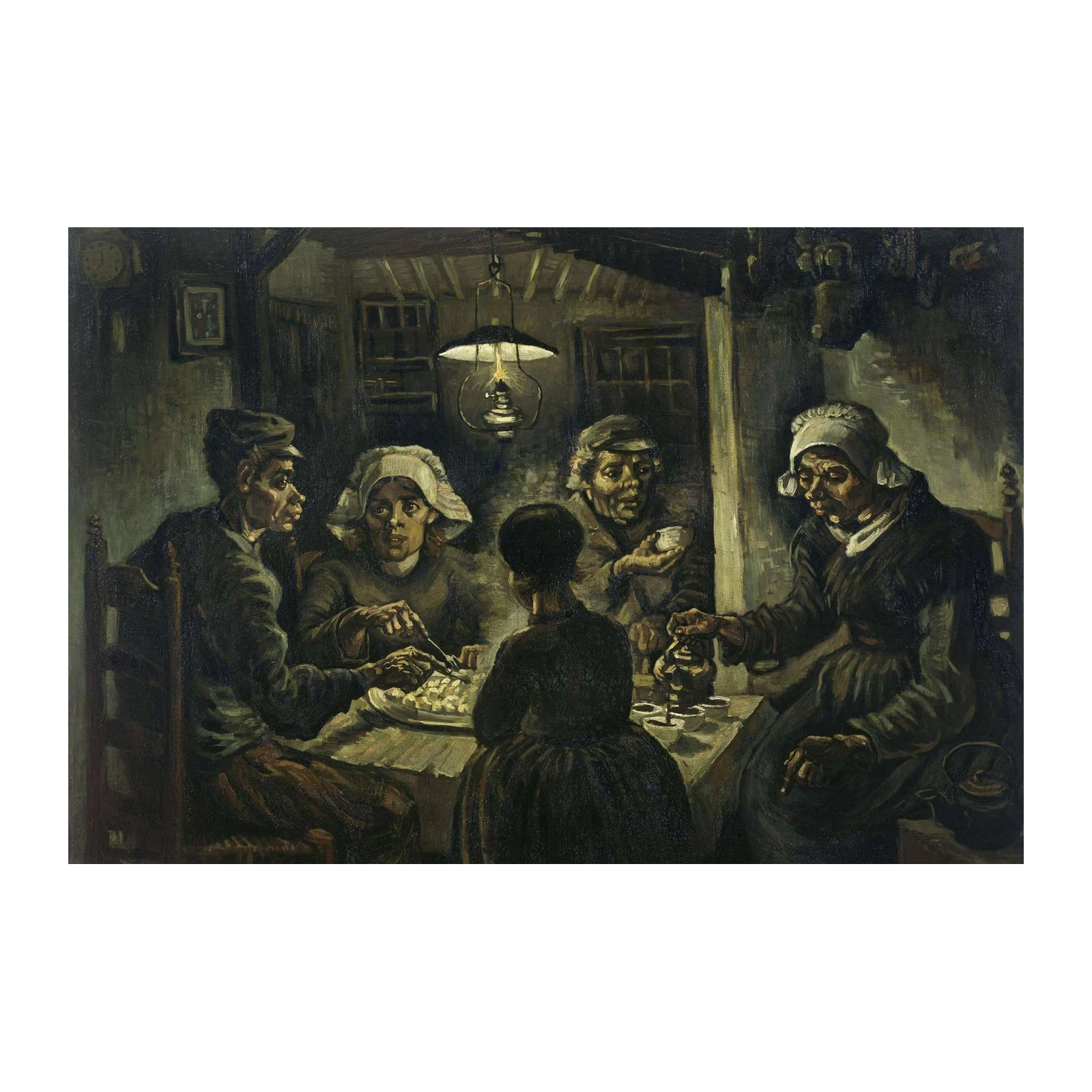 The Potato Eaters Van Gogh Wall Art