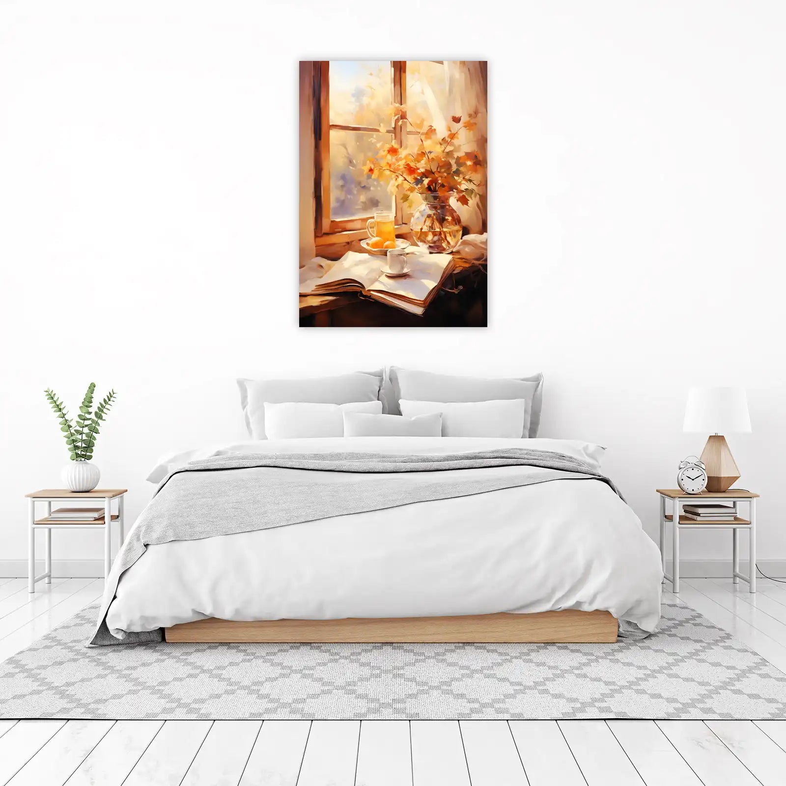 Cozy Autumn Still Life Wall Art