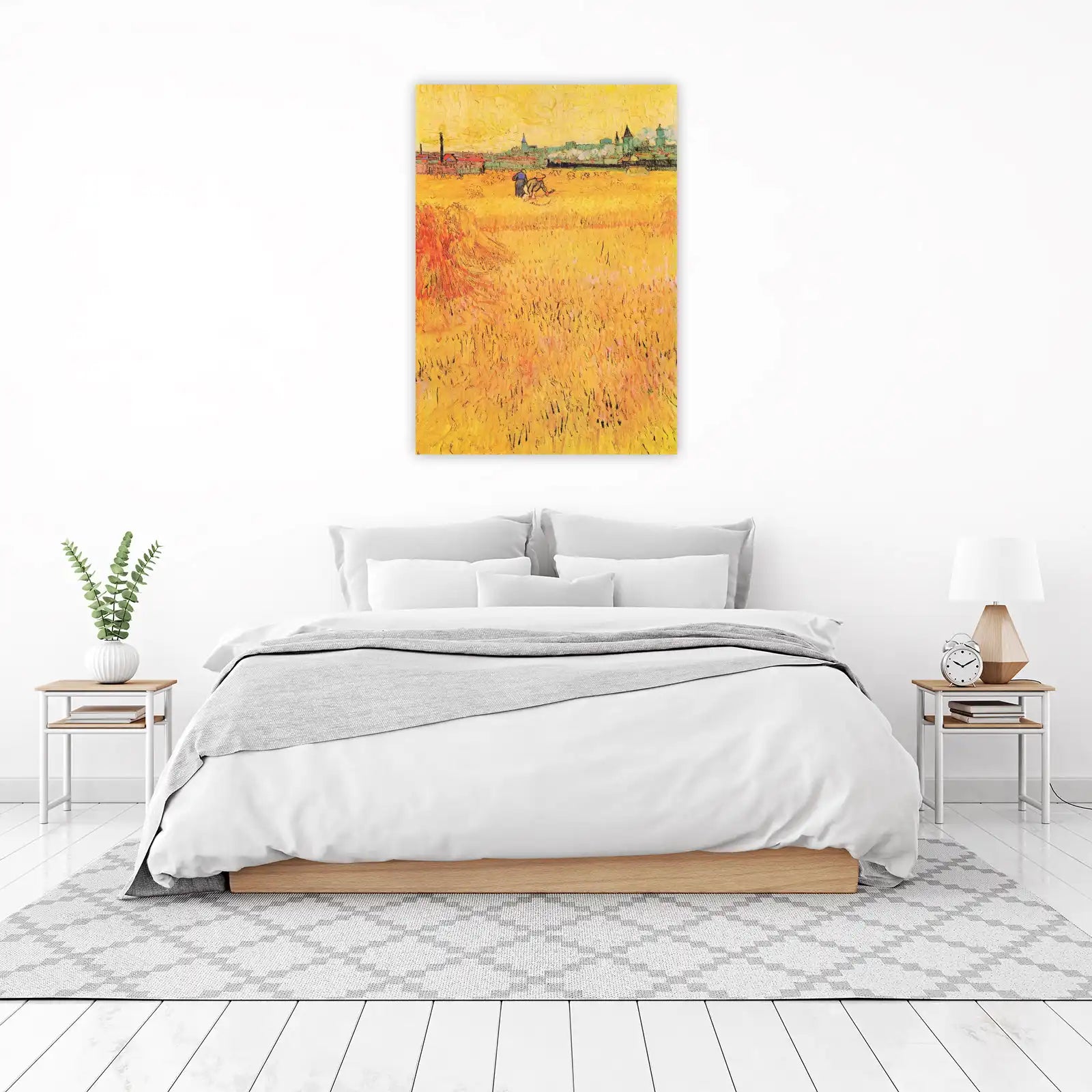 Van Gogh Wheatfield Harvest Wall Art
