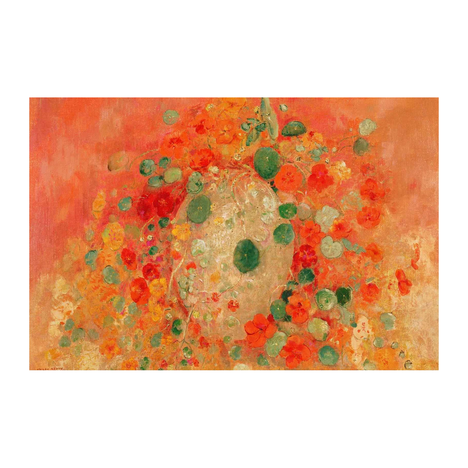 Vibrant Floral Burst Wall Art