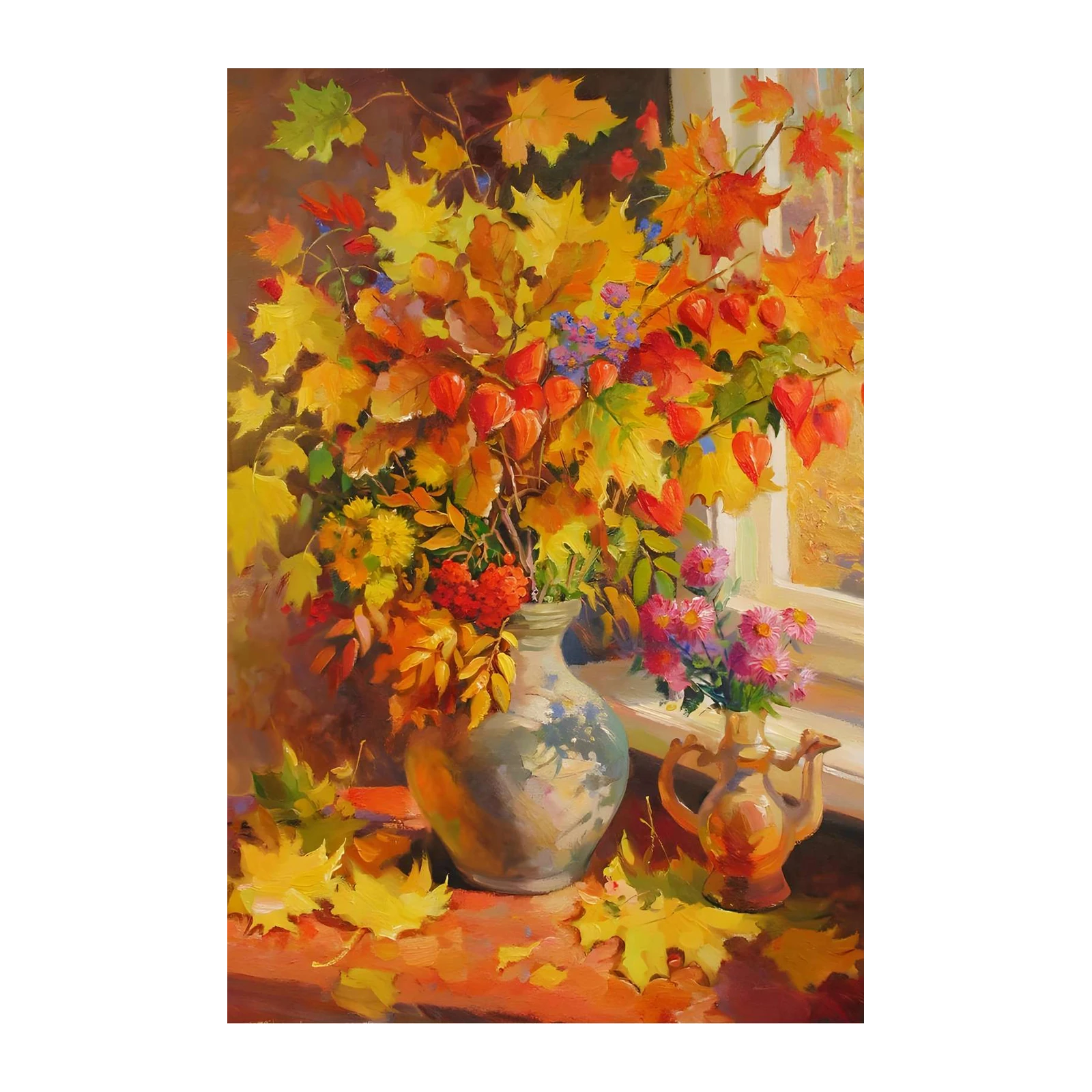 Vibrant Autumn Still Life Wall Art