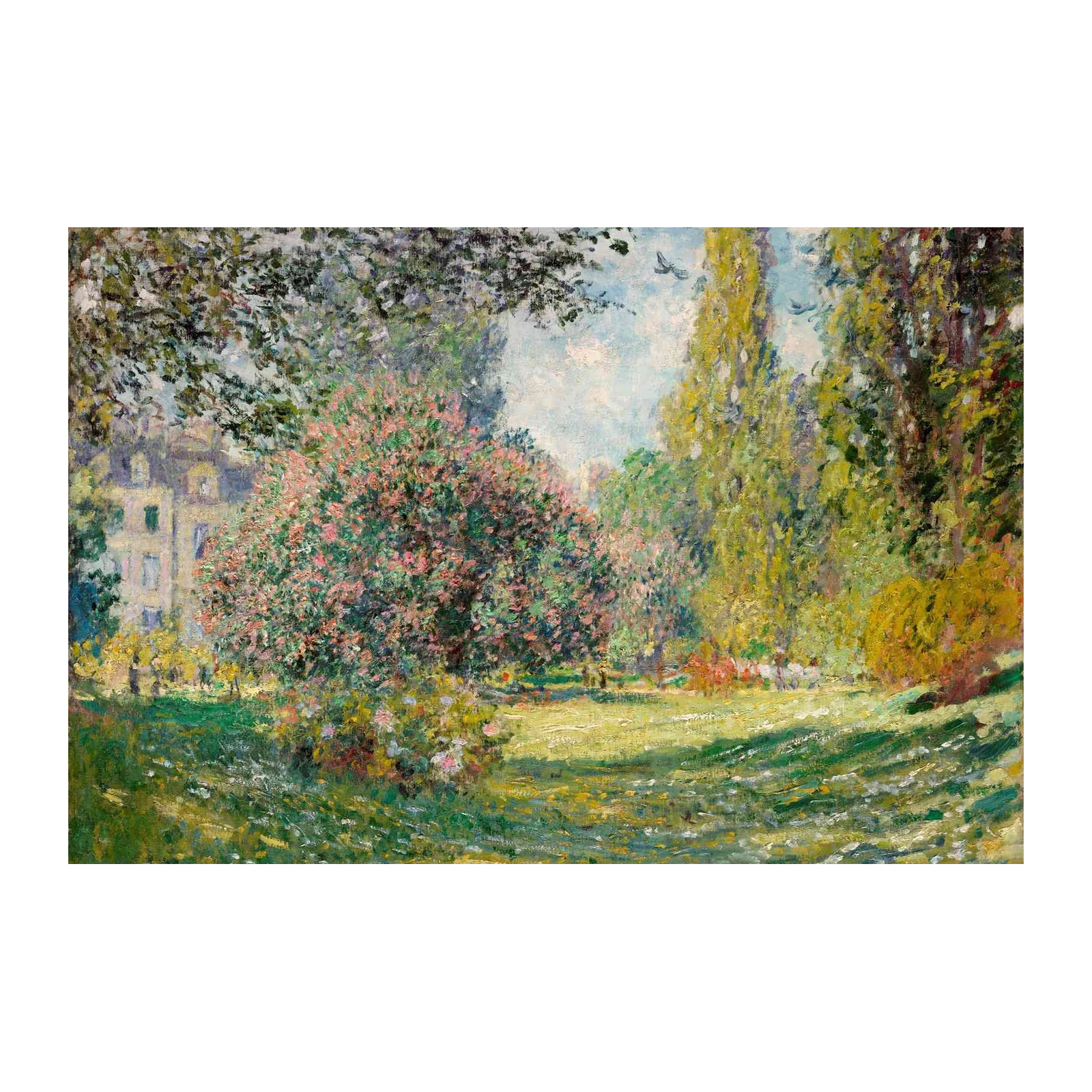 Monet Garden Serenity Wall Art