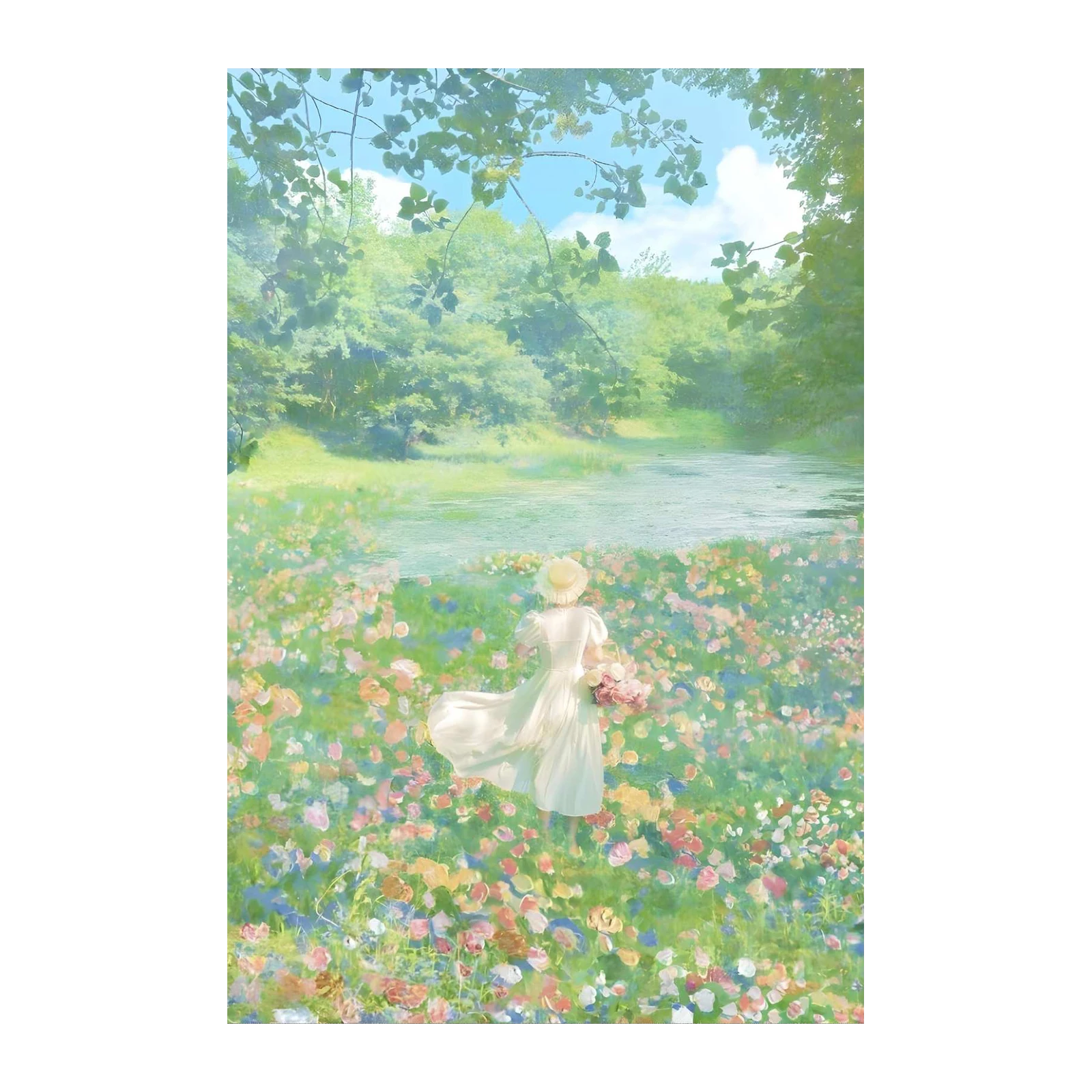 Enchanting Garden Escape Wall Art