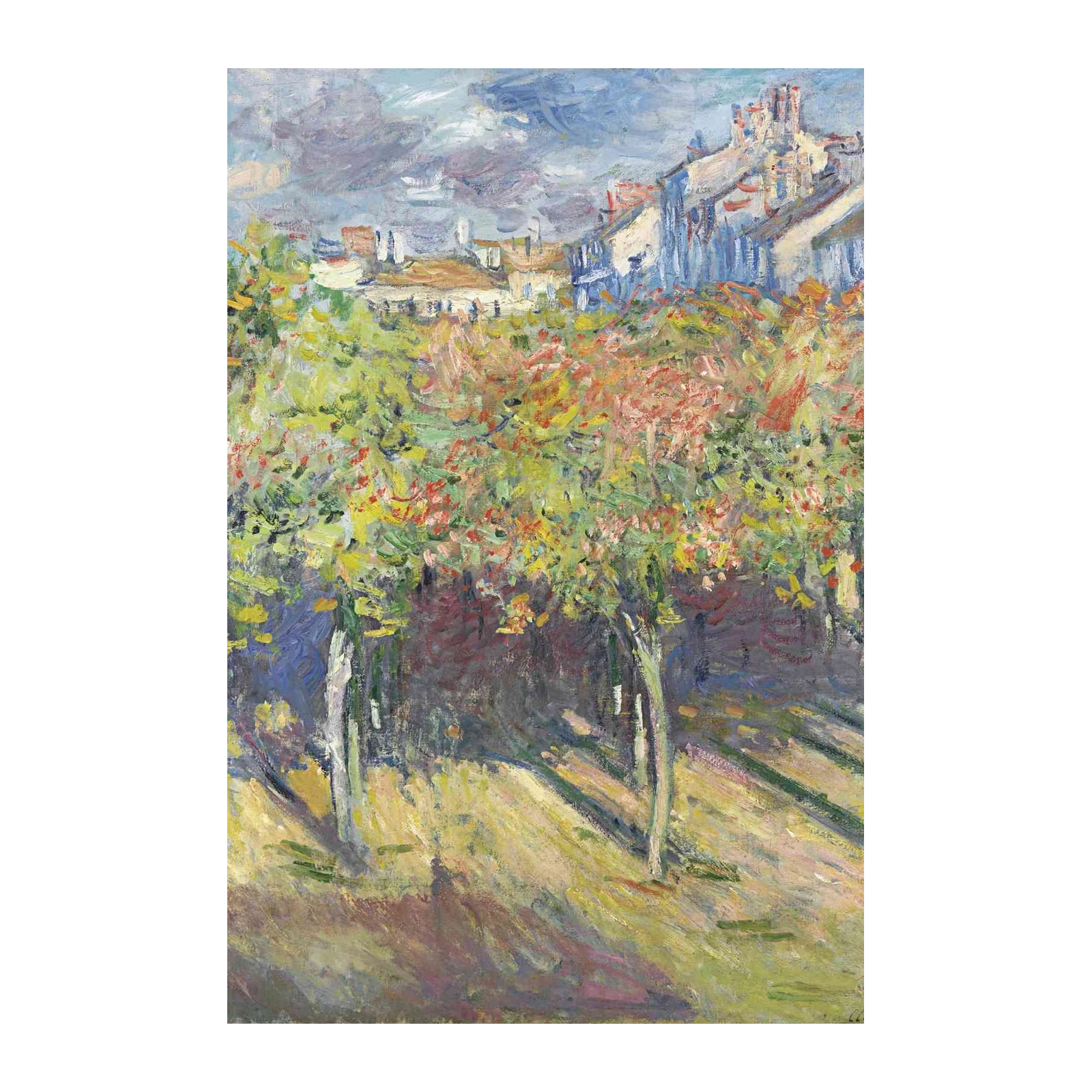 Vibrant Autumn Trees Wall Art