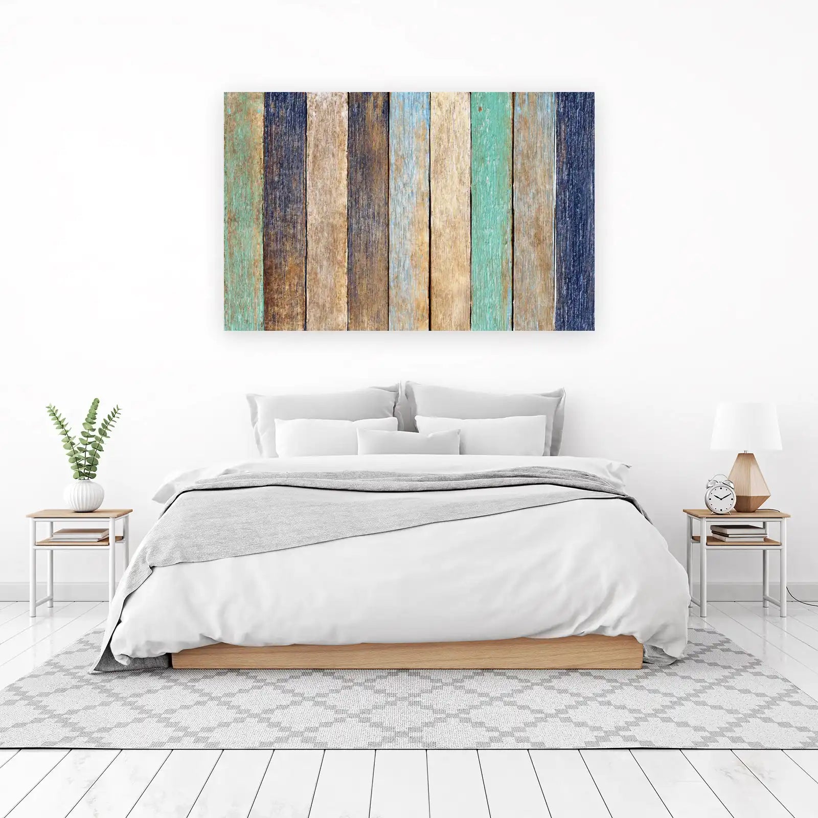 Rustic Beach Wood Wall Art Wall Art