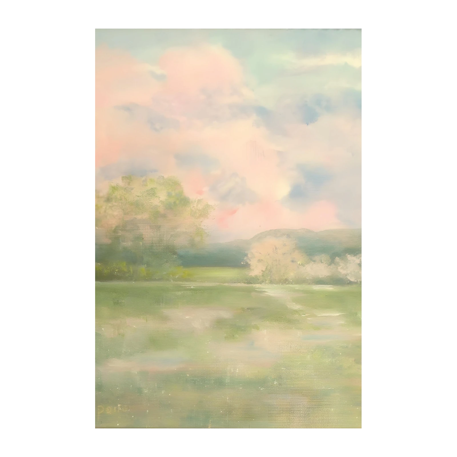 Soft Meadow & Sky Wall Art