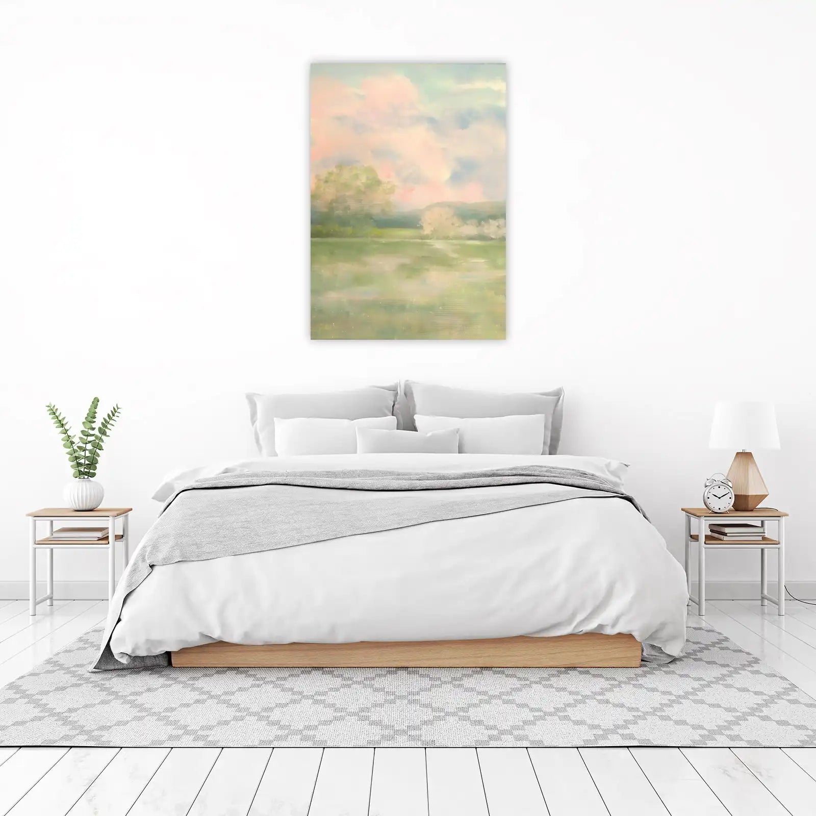 Soft Meadow & Sky Wall Art