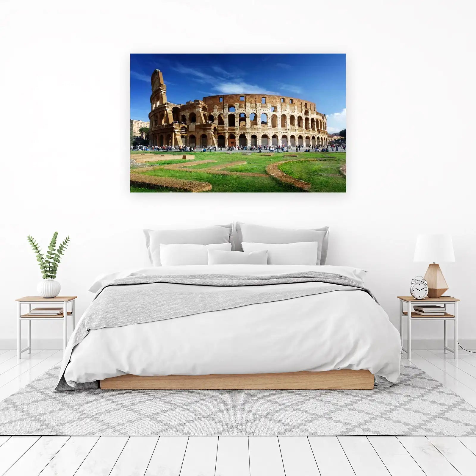 Iconic Colosseum Rome Landmark Wall Art