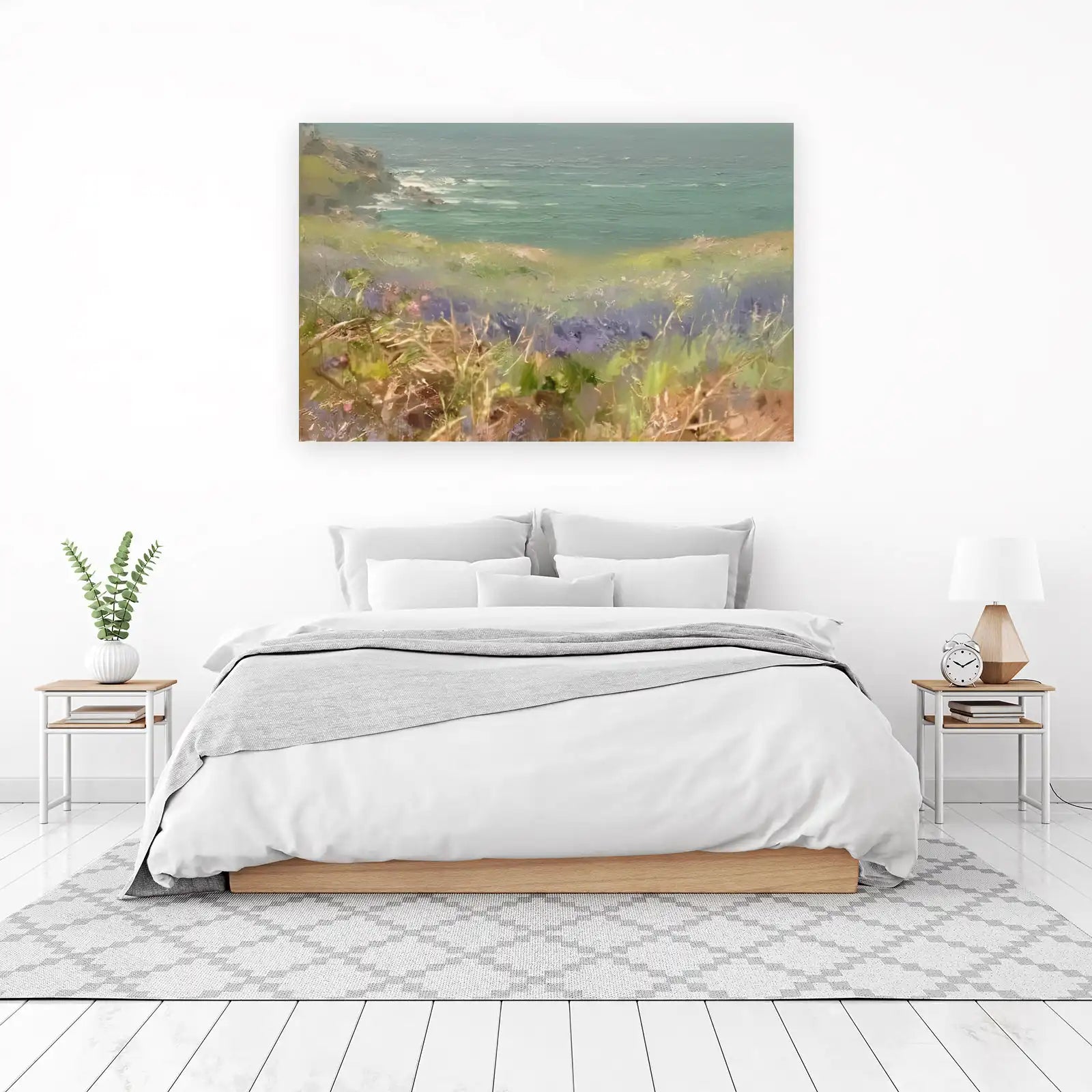 Serene Coastal Landscape Wall Art