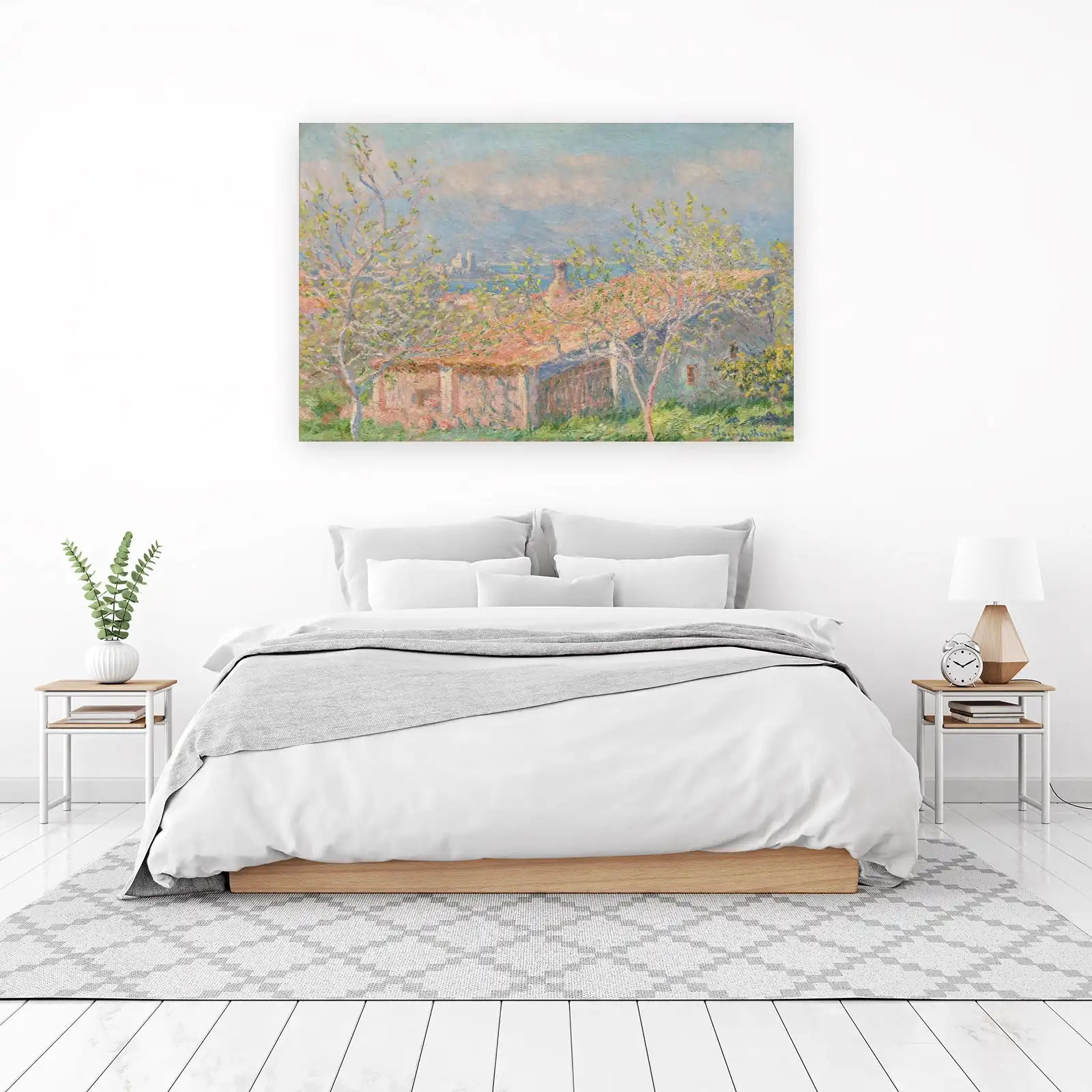 Spring Blossom Landscape Wall Art