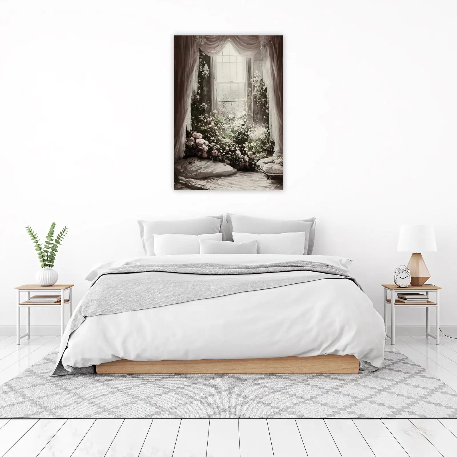 Enchanted Garden Window Wall Art