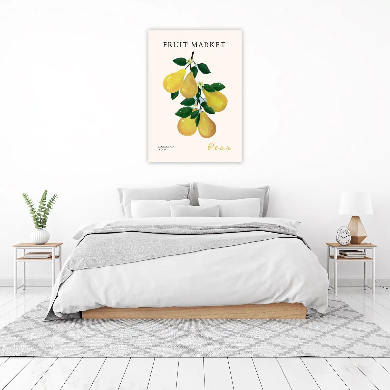 Golden Pear Botanical Art Wall Art