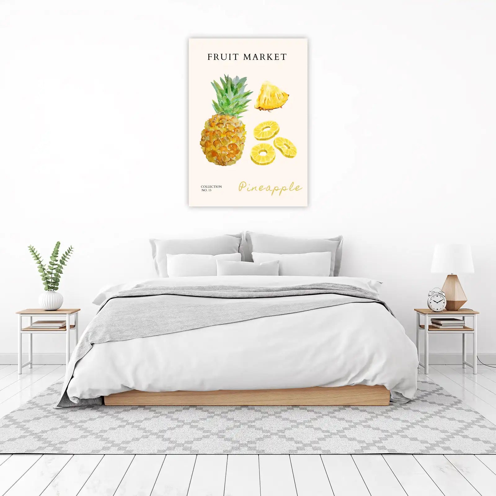 Tropical Pineapple Delight Wall Art