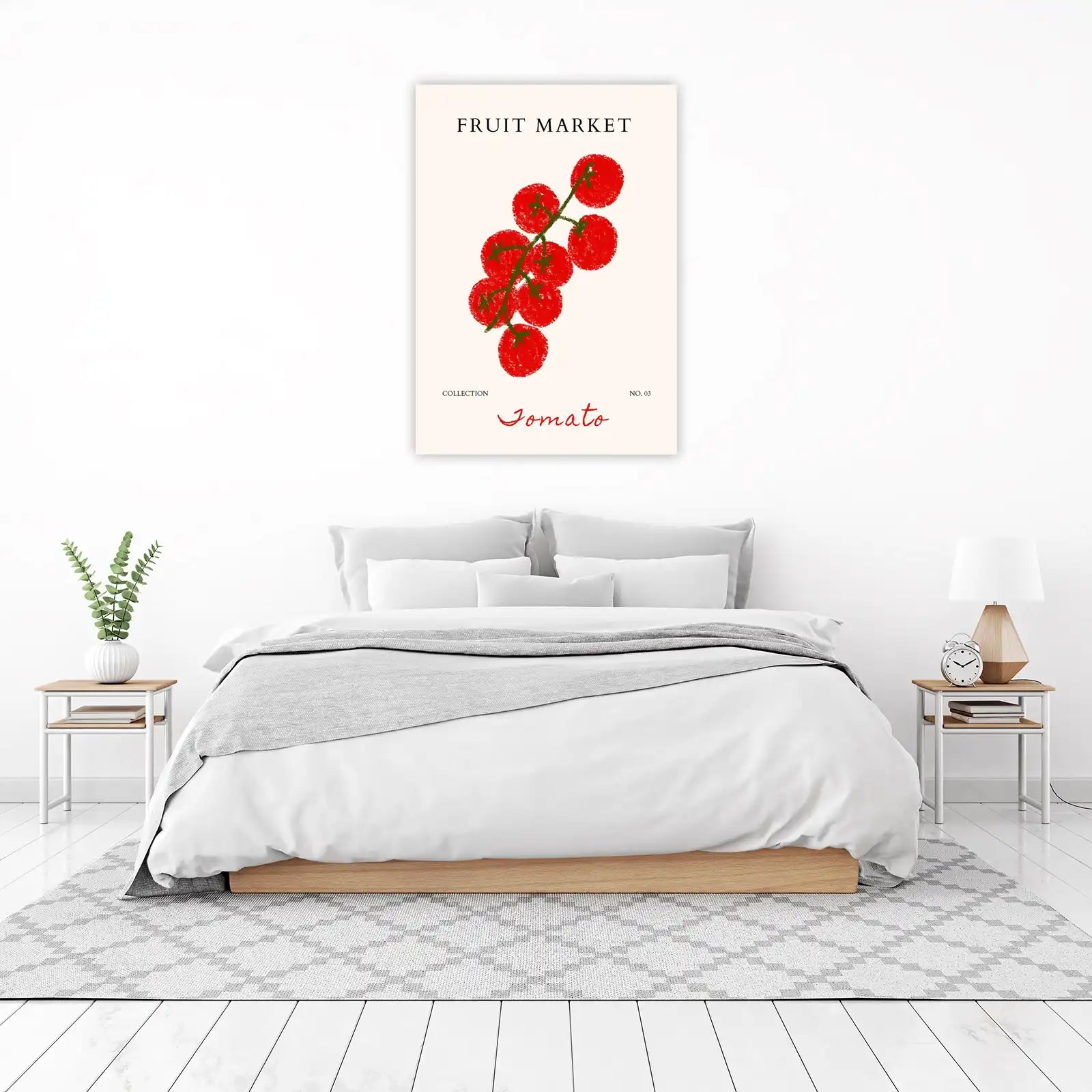 Vibrant Cherry Tomato Art Wall Art