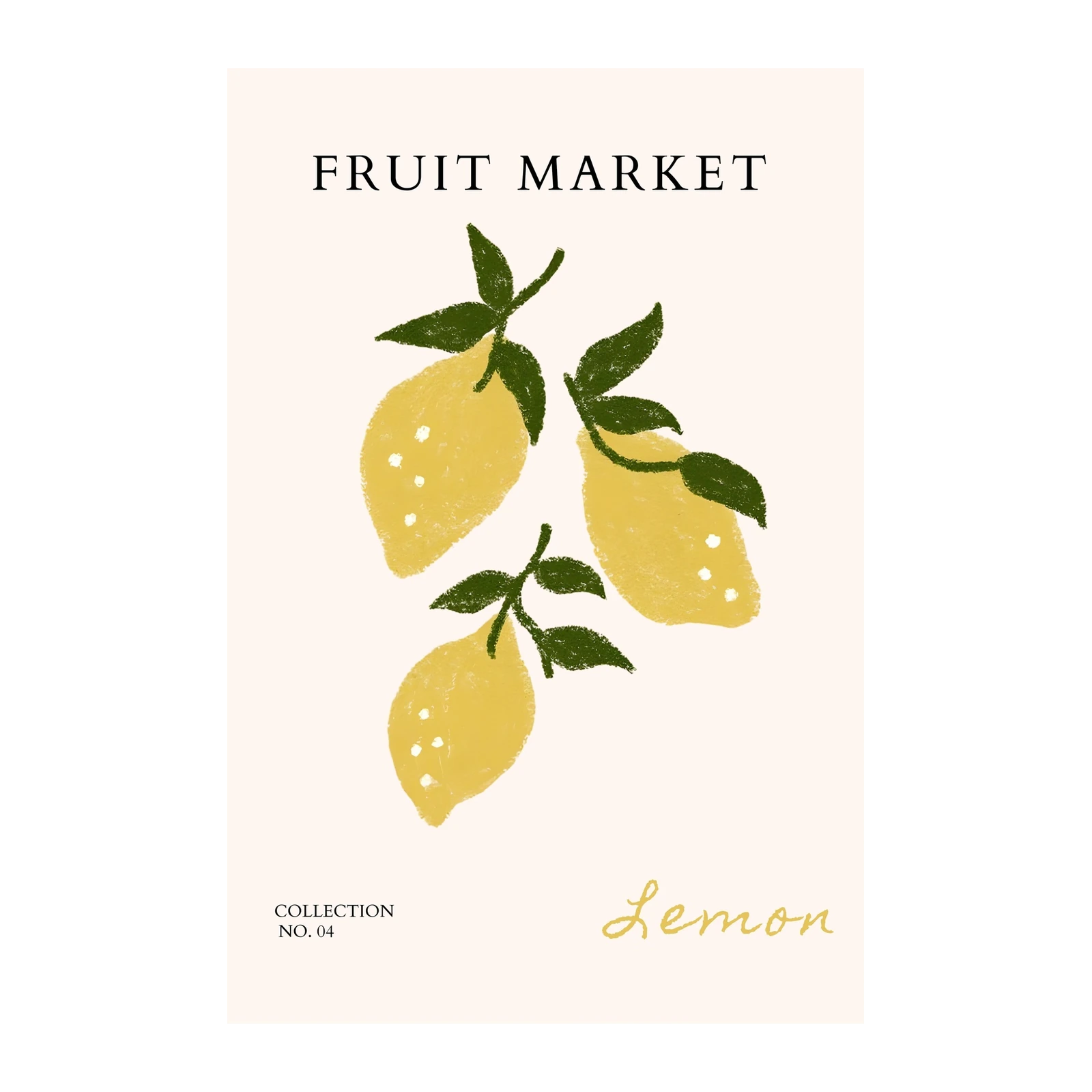 Sunny Lemon Grove Wall Art