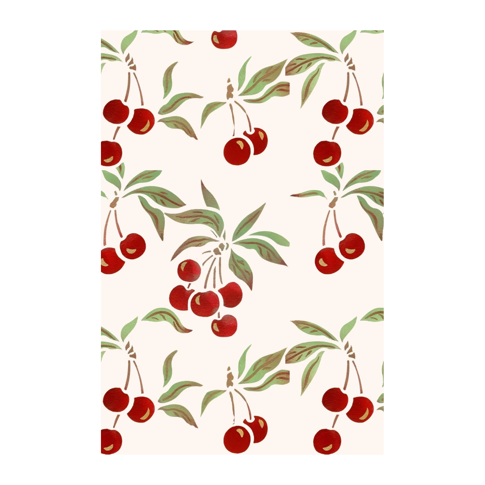 Charming Cherry Branches Wall Art
