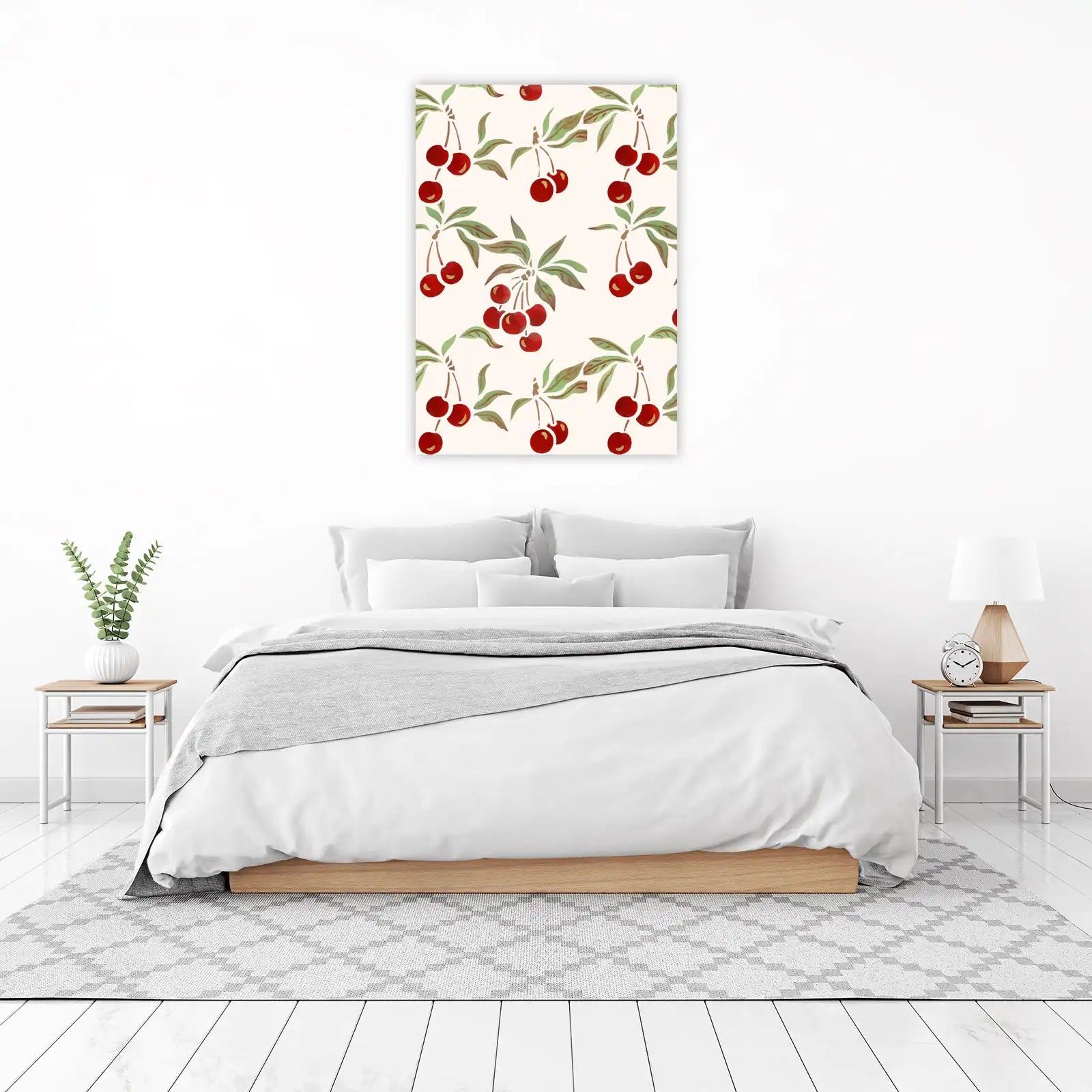 Charming Cherry Branches Wall Art