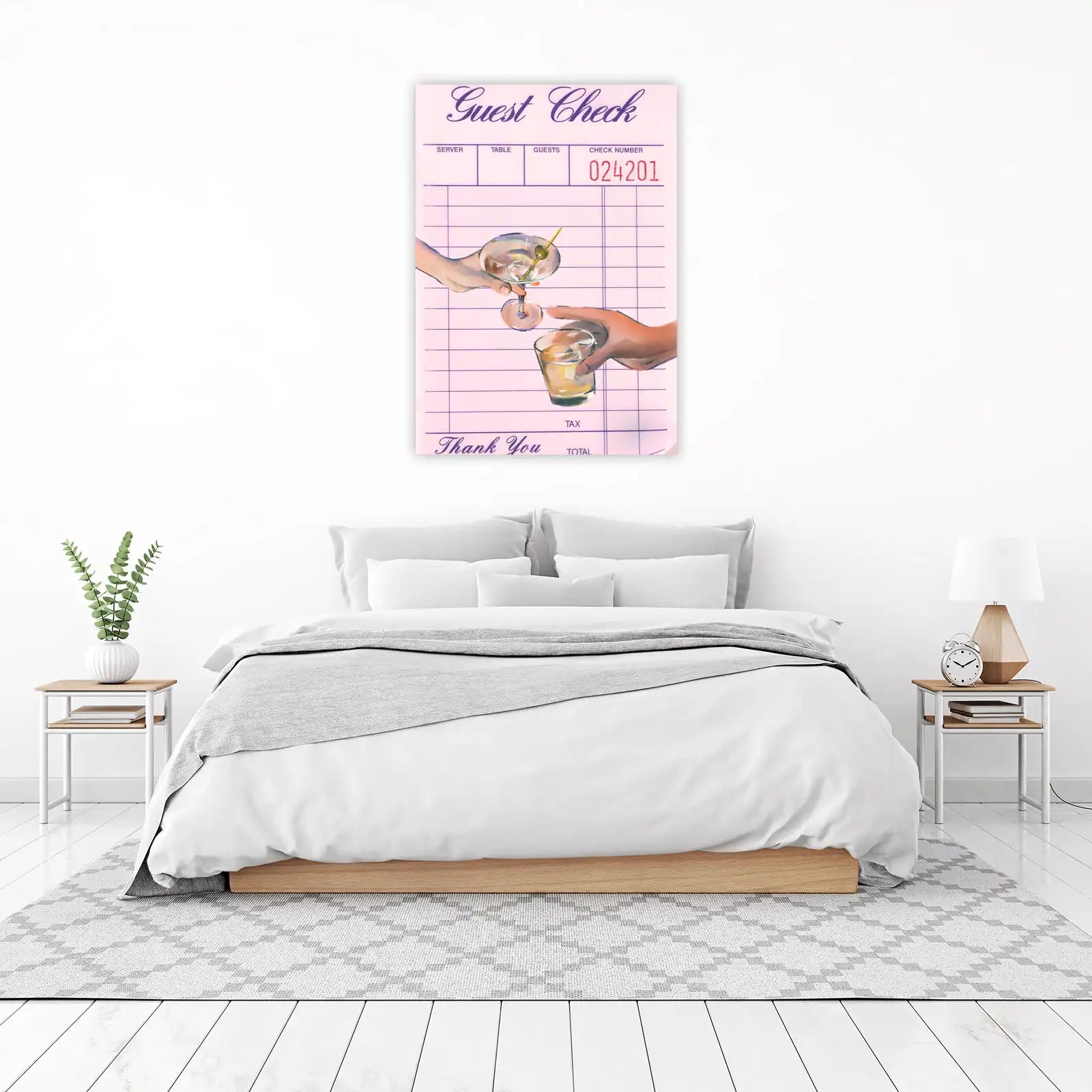 Art Deco Cocktail Cheers Wall Art