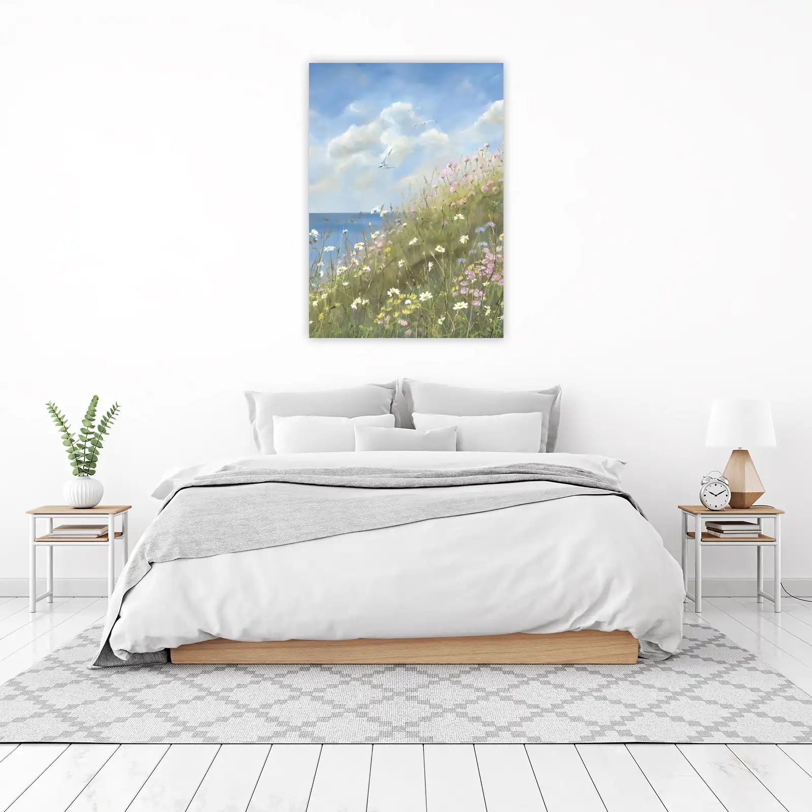 Coastal Meadow Serenity Wall Art