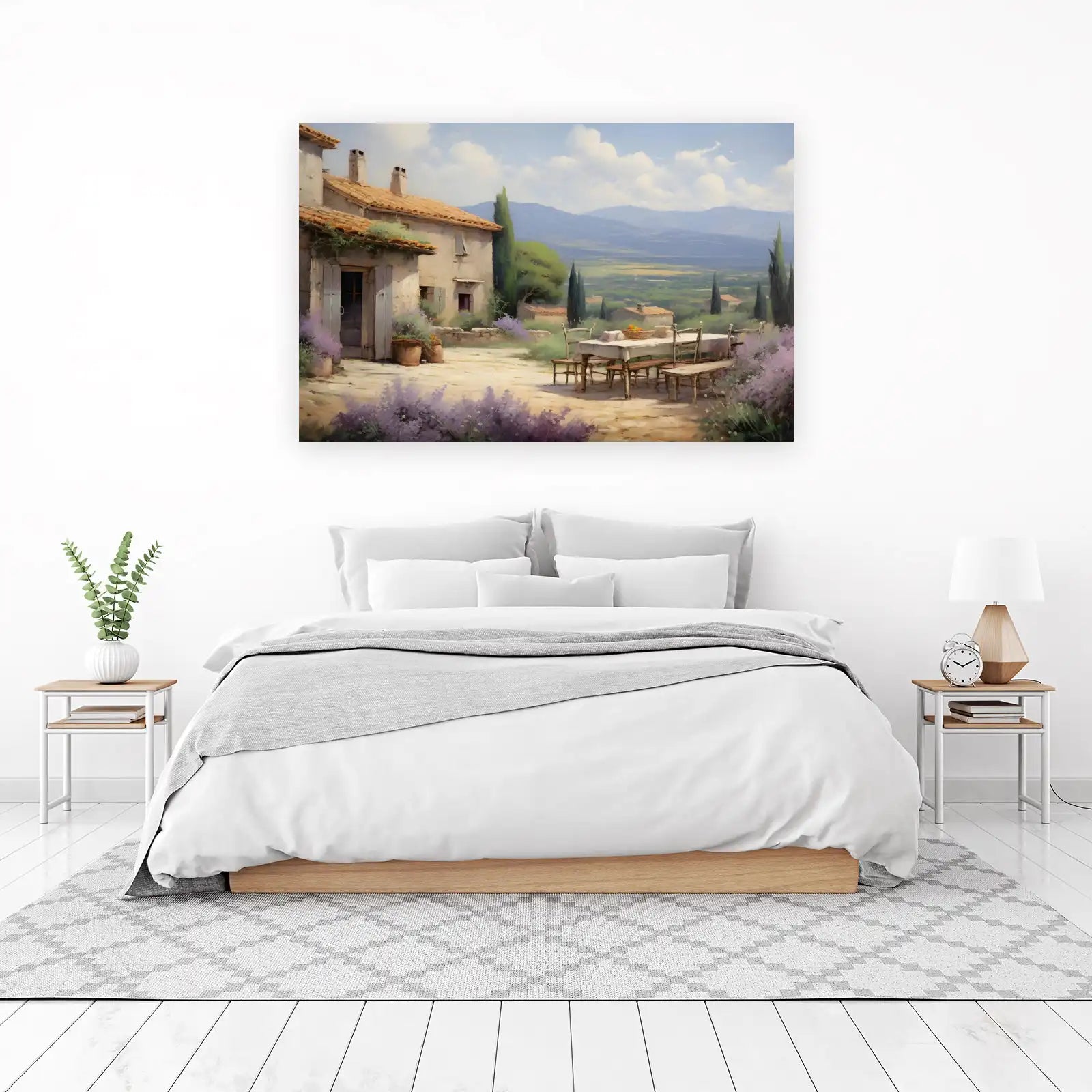 French Countryside Lavender Estate Wall Art