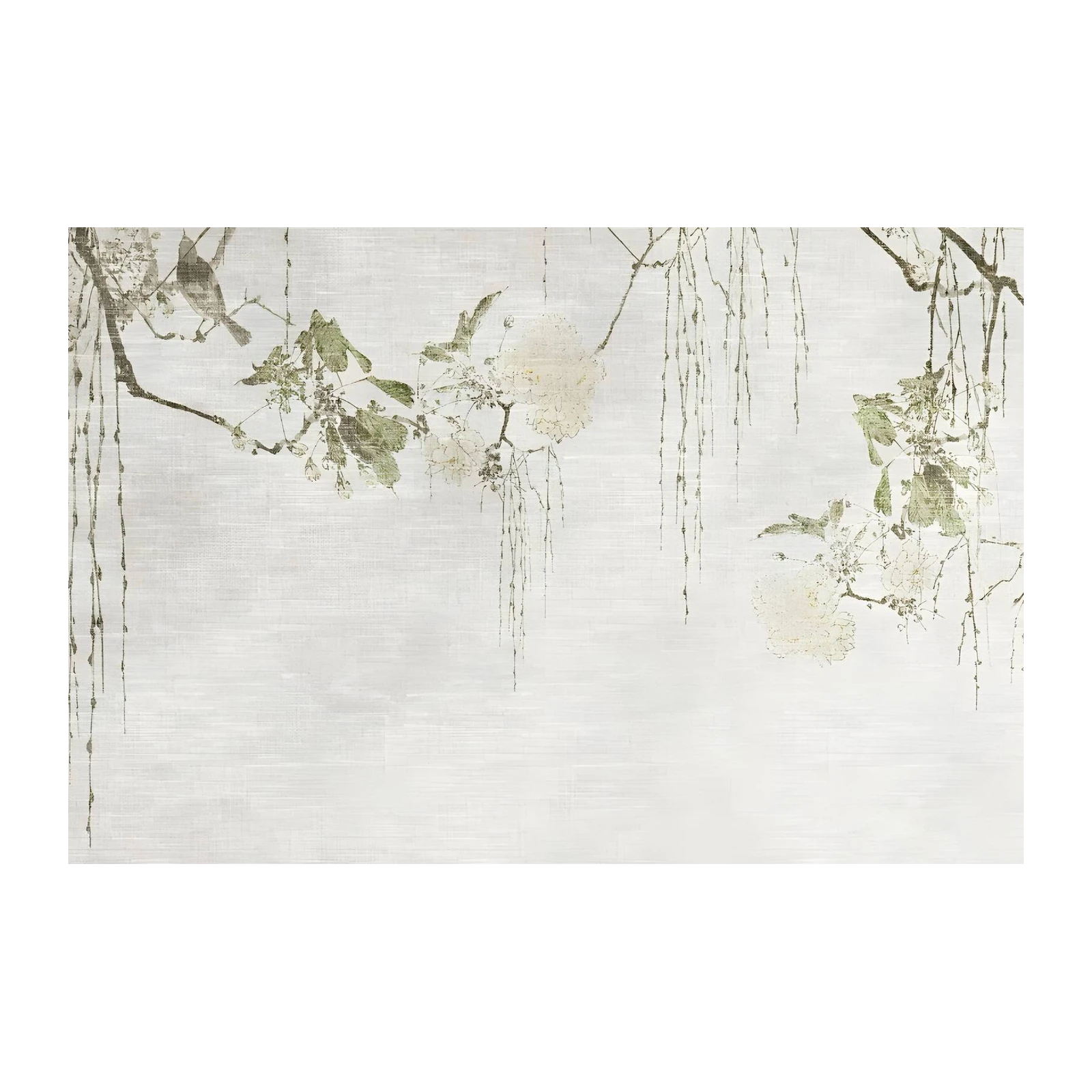 Serene Birds & Blossoms Wall Art
