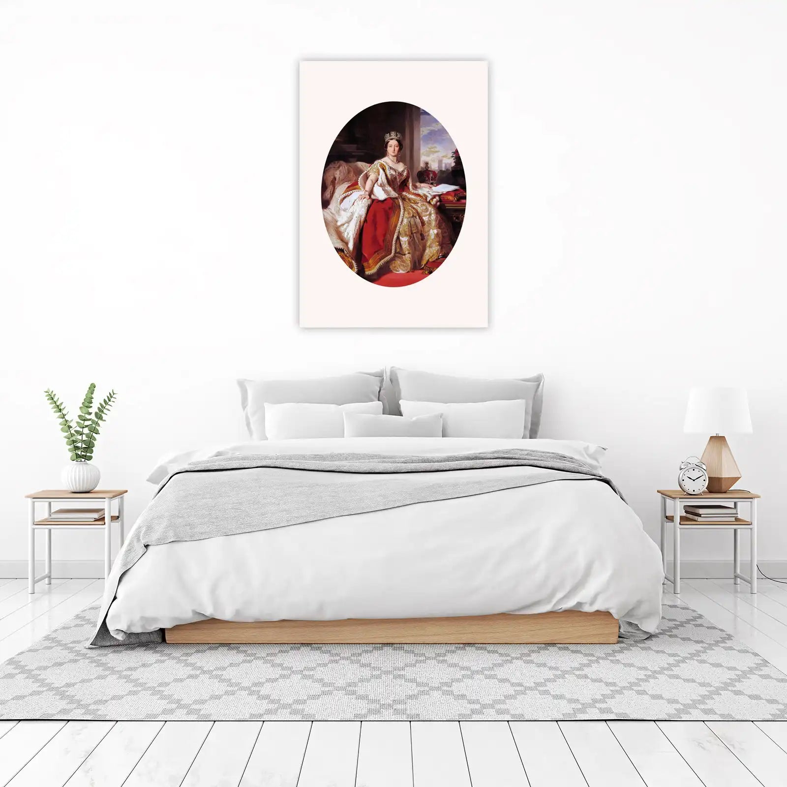 Victorian Monarch Royal Portrait Wall Art