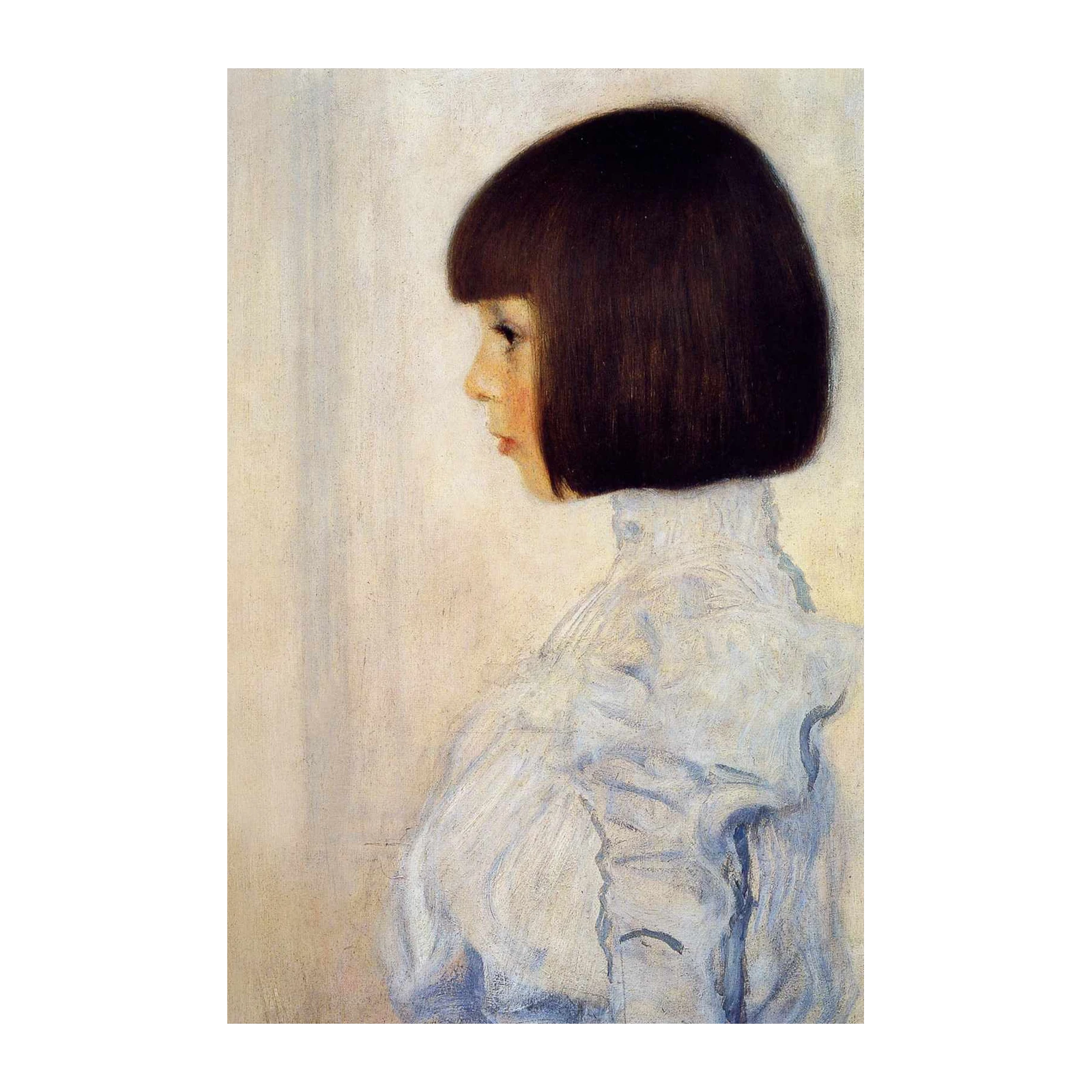 Vintage Child Portrait Gentle Aura Wall Art