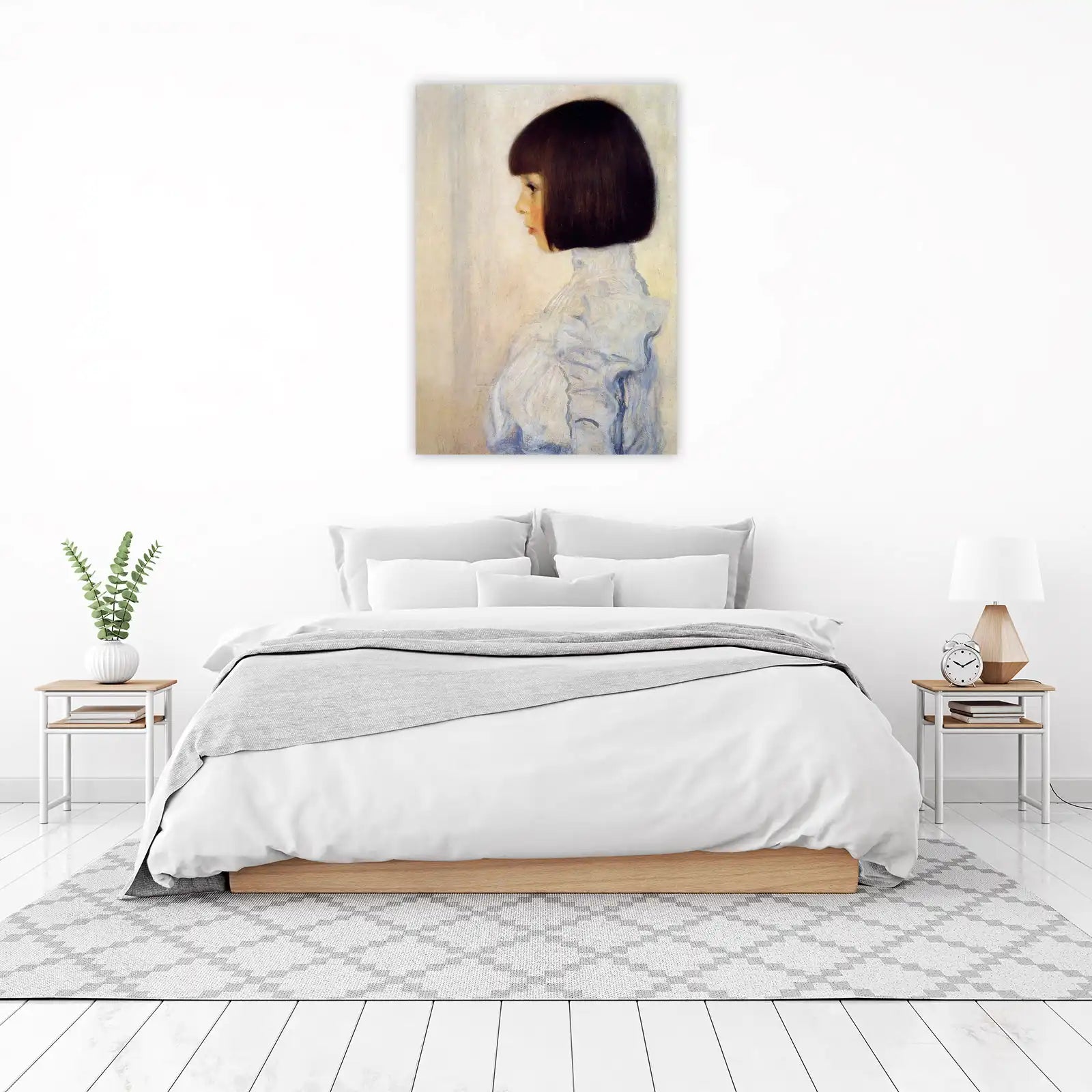 Vintage Child Portrait Gentle Aura Wall Art