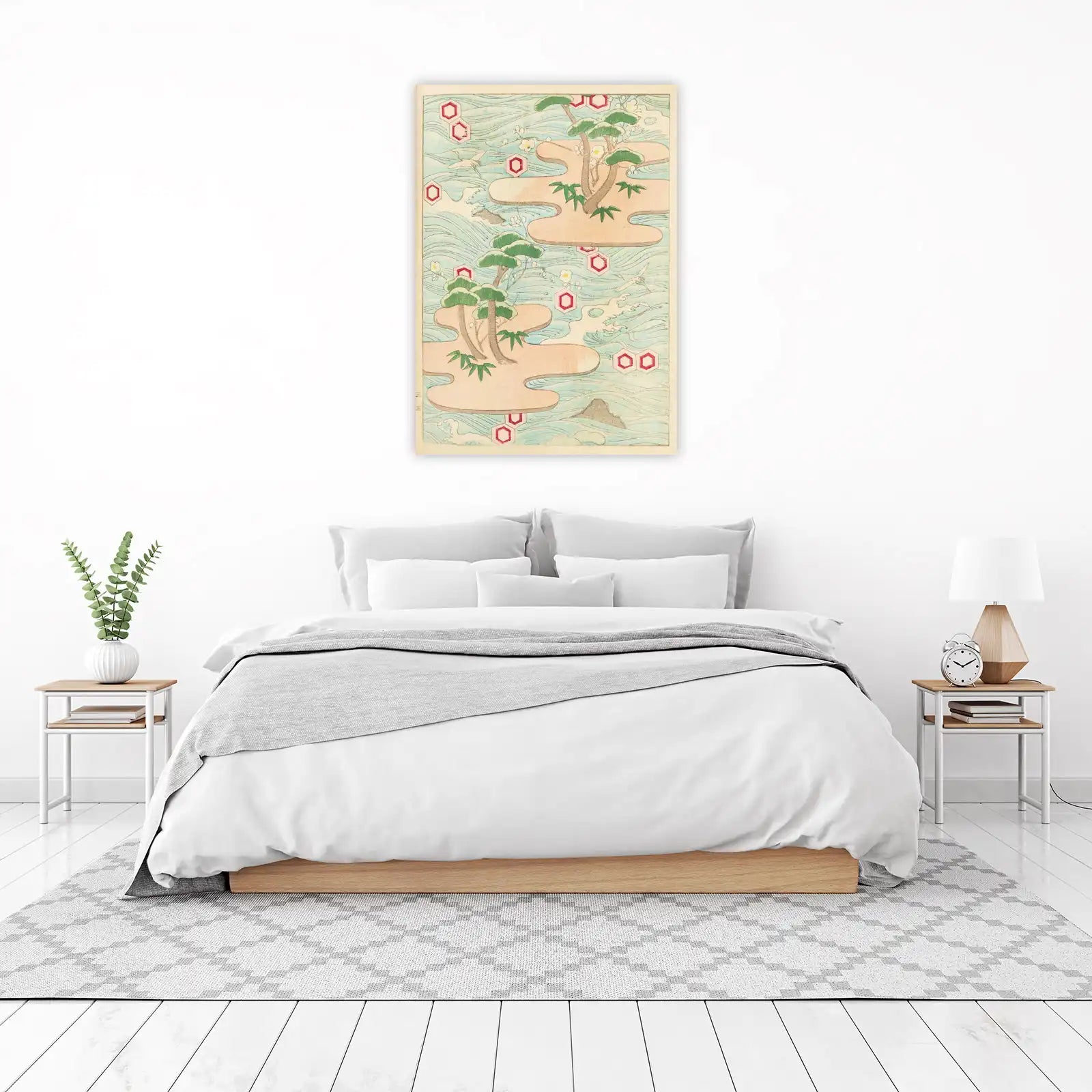 Serene Japanese Nature Landscape Wall Art