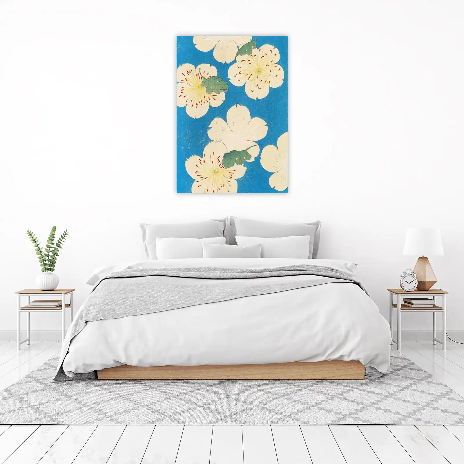 Vibrant Cherry Blossoms Wall Art