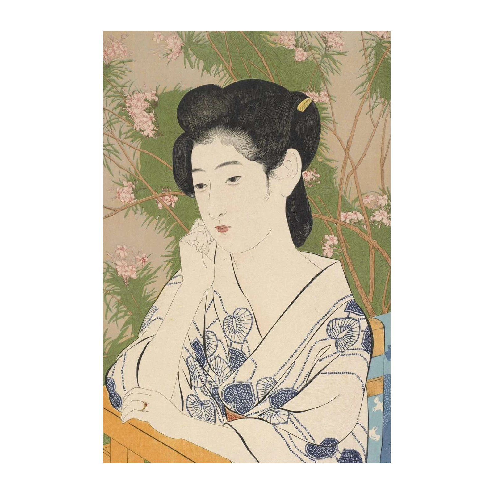 Serene Japanese Beauty Cherry Blossom Wall Art