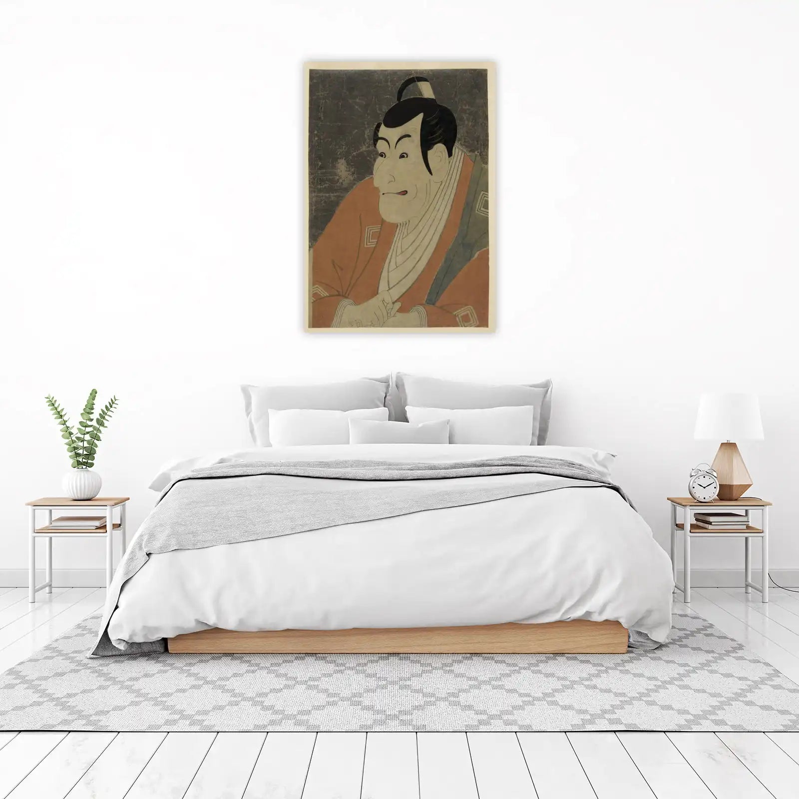 Japanese Kabuki Actor Portrait Wall Art