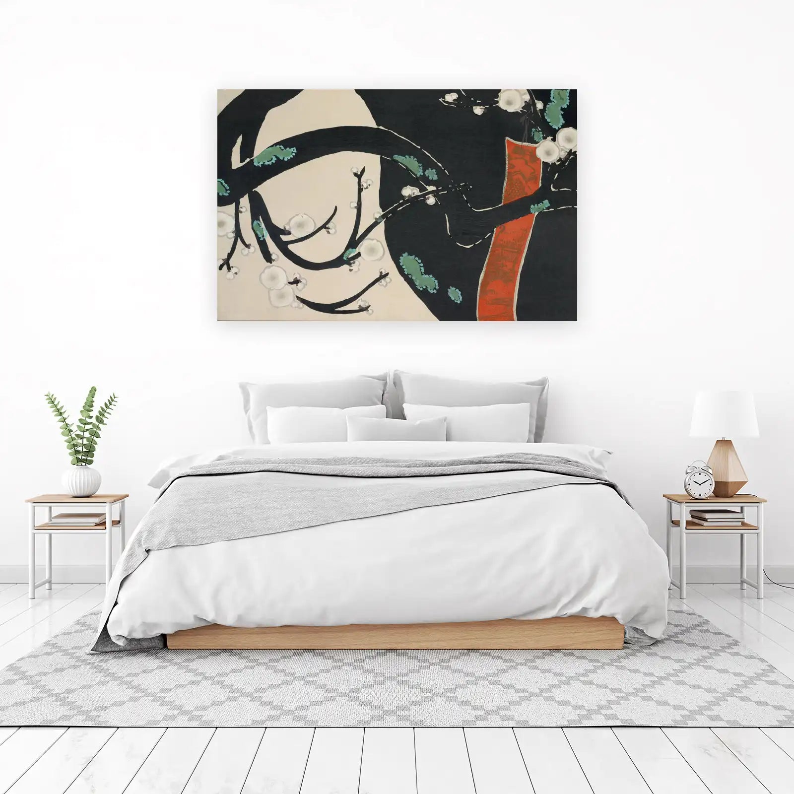 Japanese Plum Blossom Art Wall Art