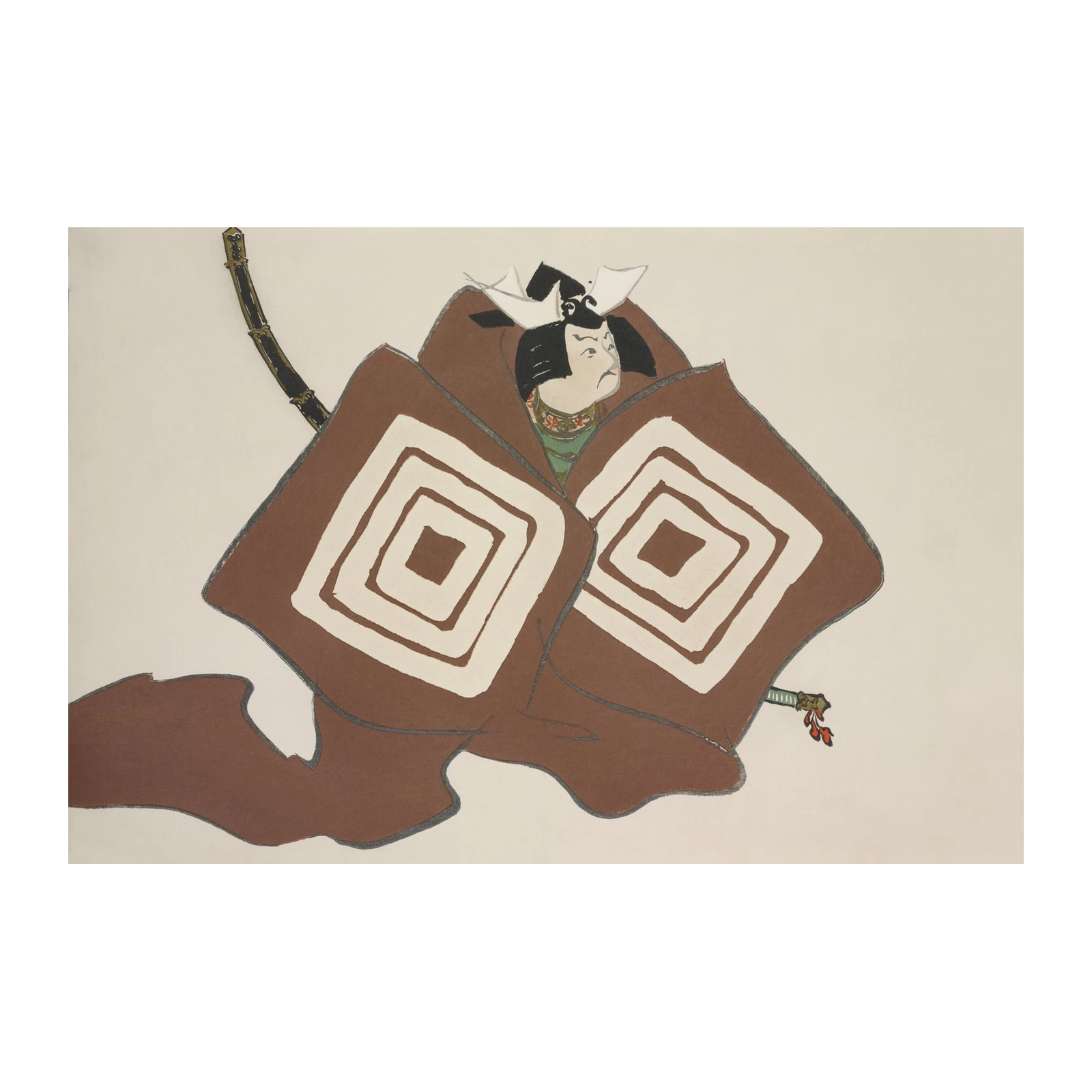 Samurai Warrior Japanese Art Wall Art