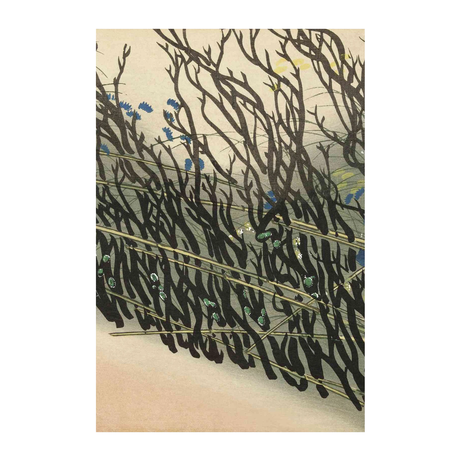 Abstract Nature Tree Branches Wall Art