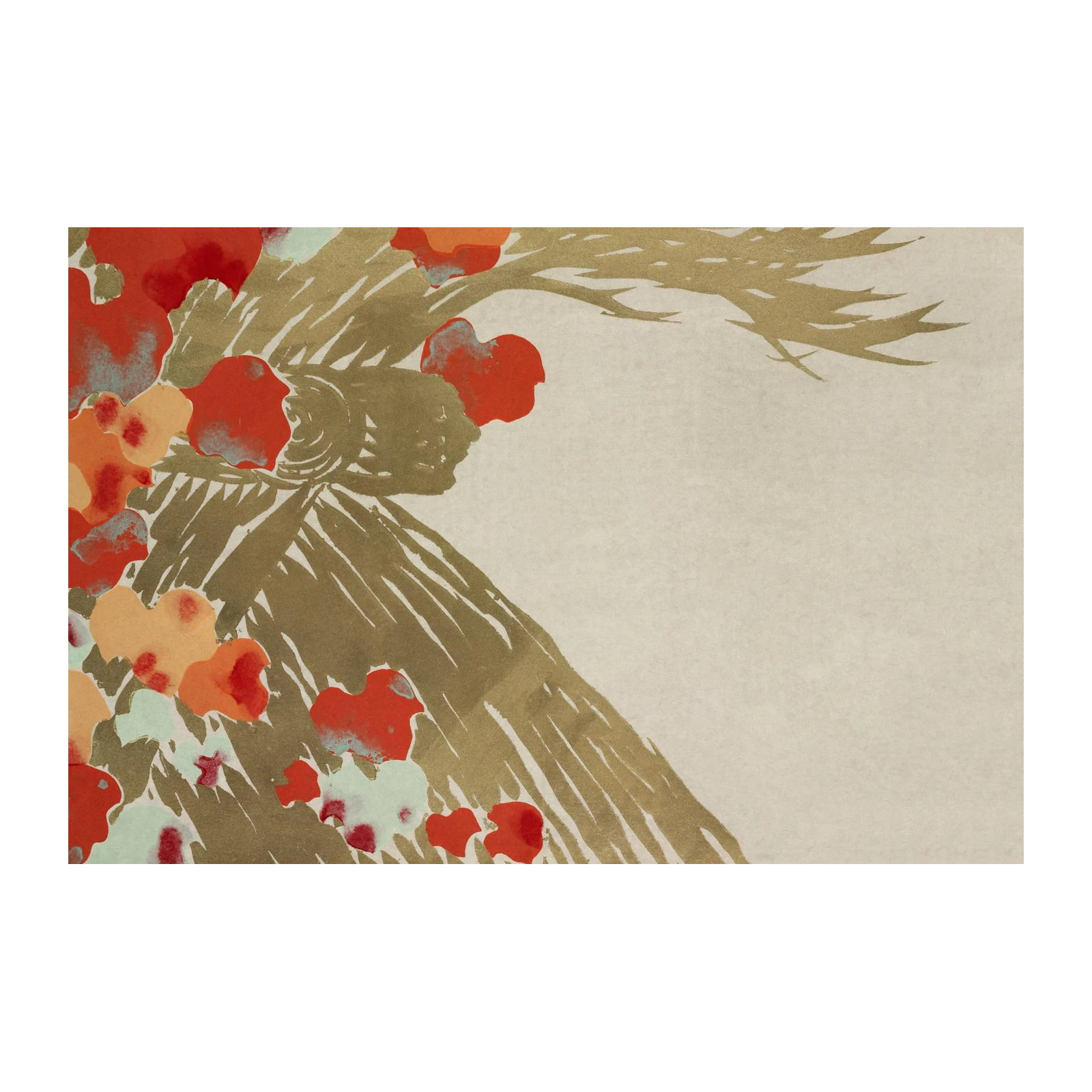 Vibrant Floral Abstract Wall Art