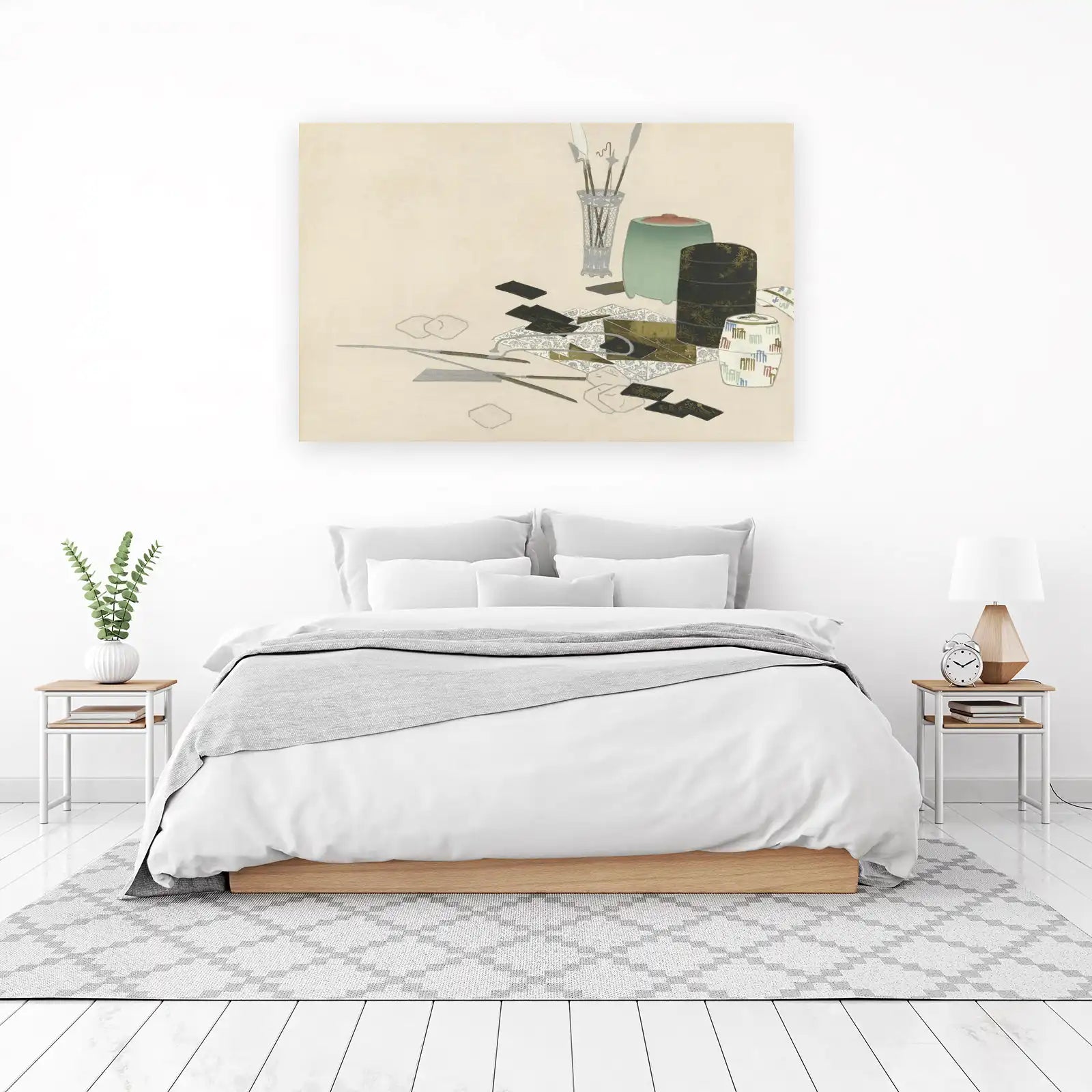 Elegant Asian Still Life Wall Art