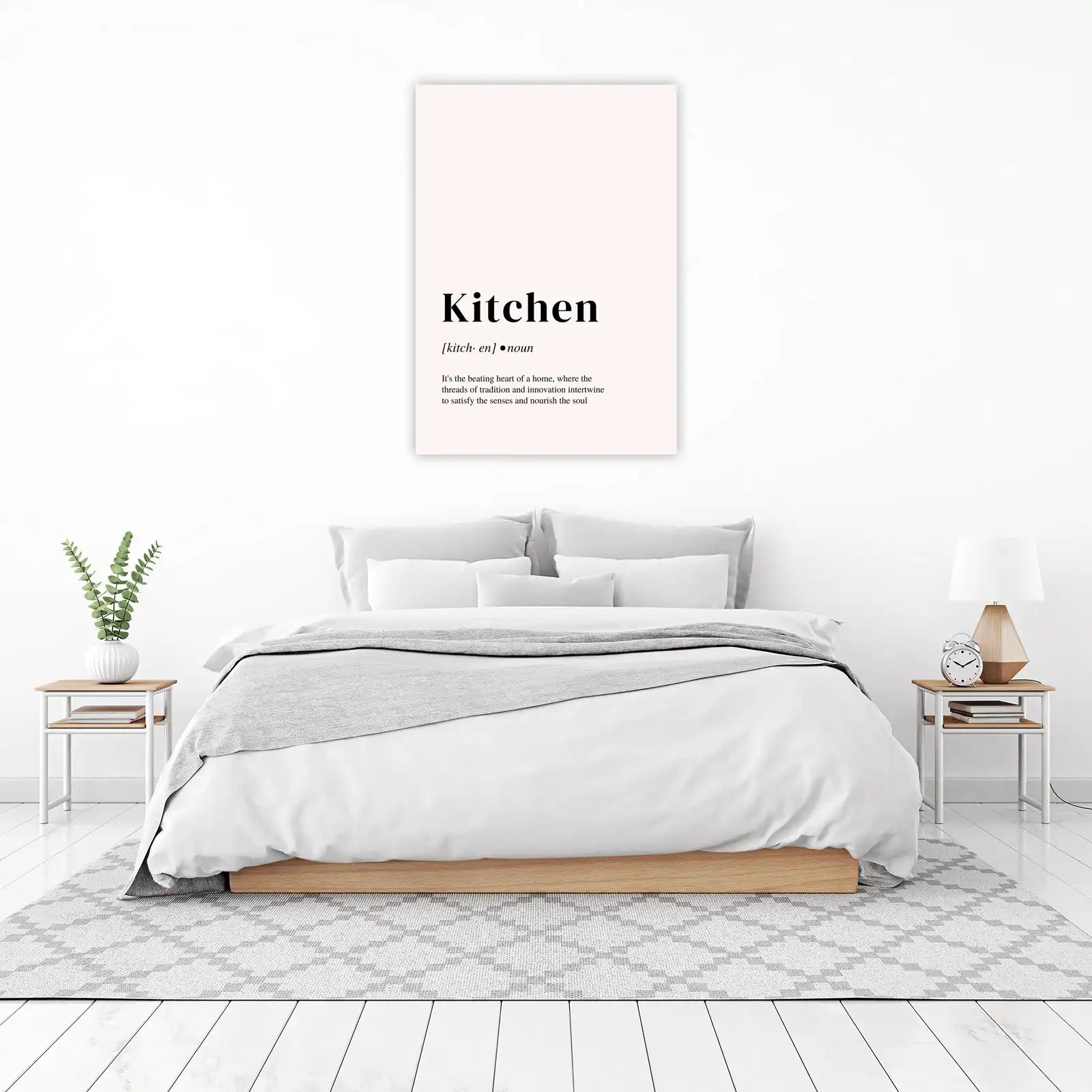 Elegant Kitchen Definition Wall Art