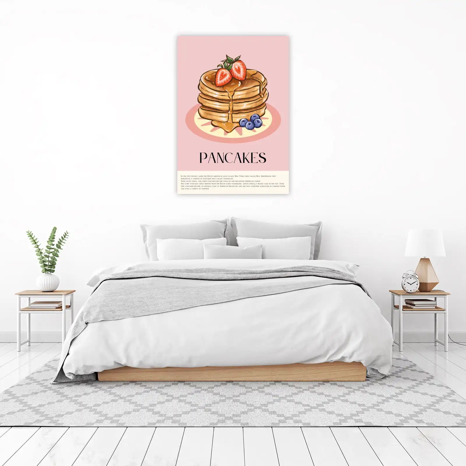 Delicious Pancakes & Berries Wall Art