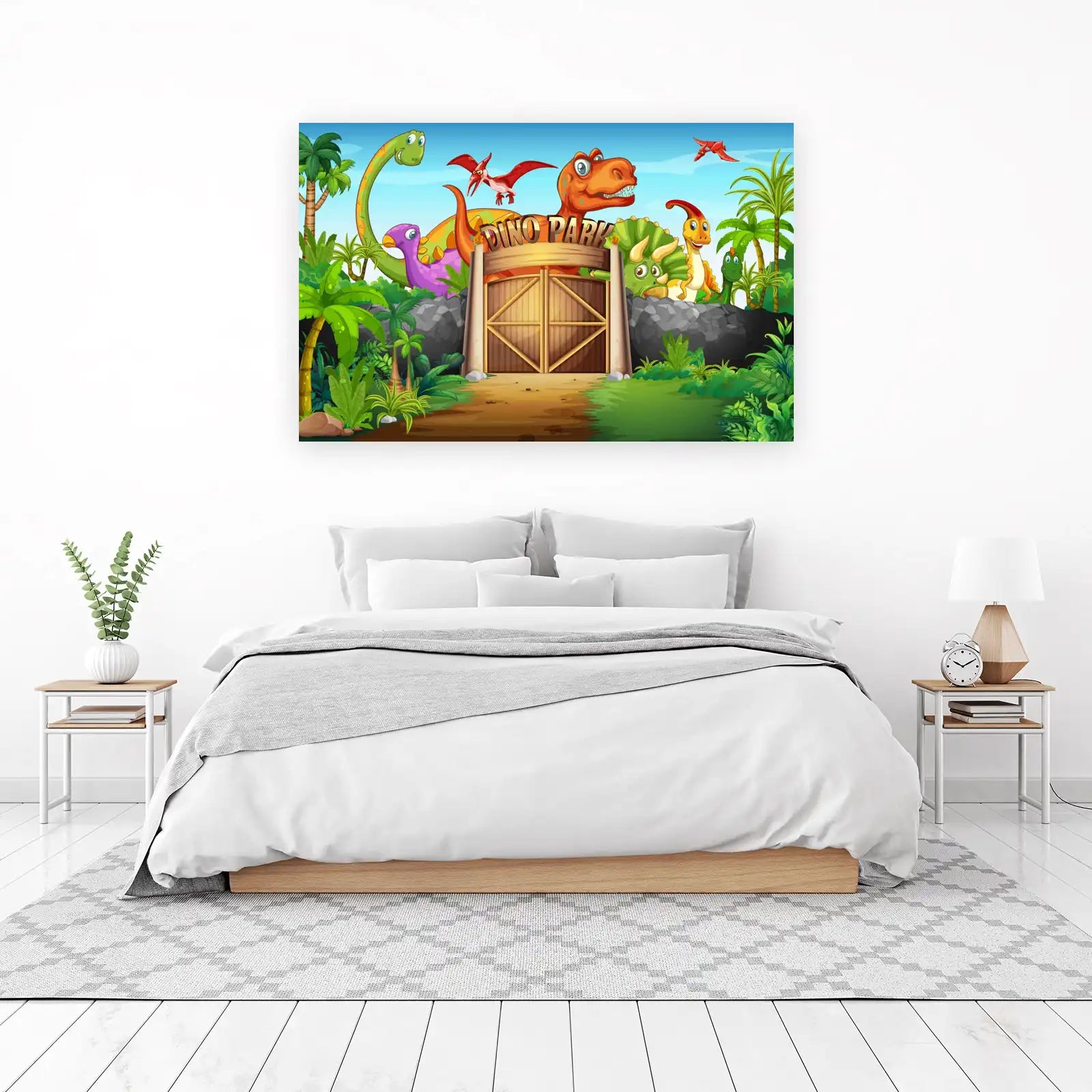 Dino Park Adventure Dinosaur Wall Art