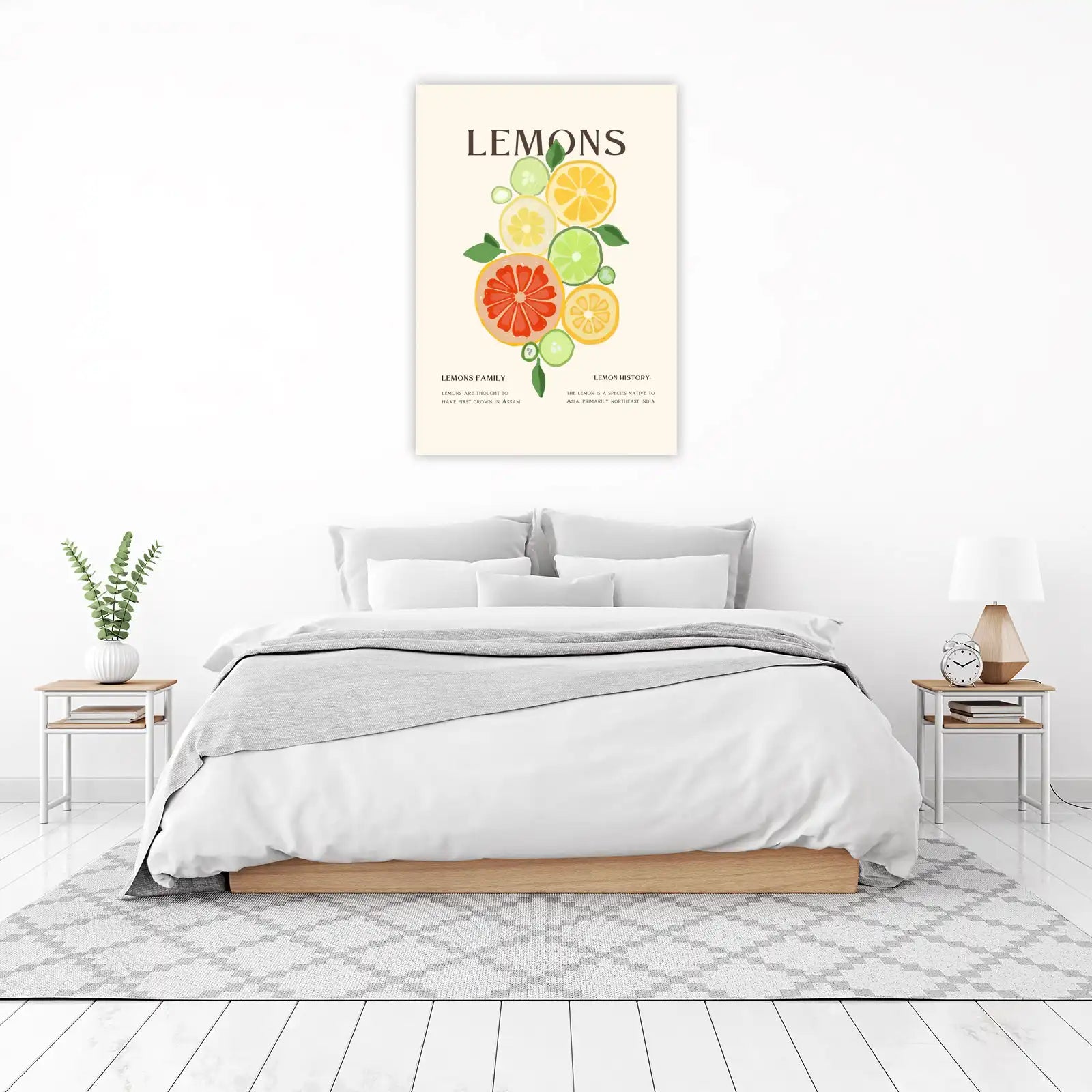 Vibrant Citrus Slices Wall Art