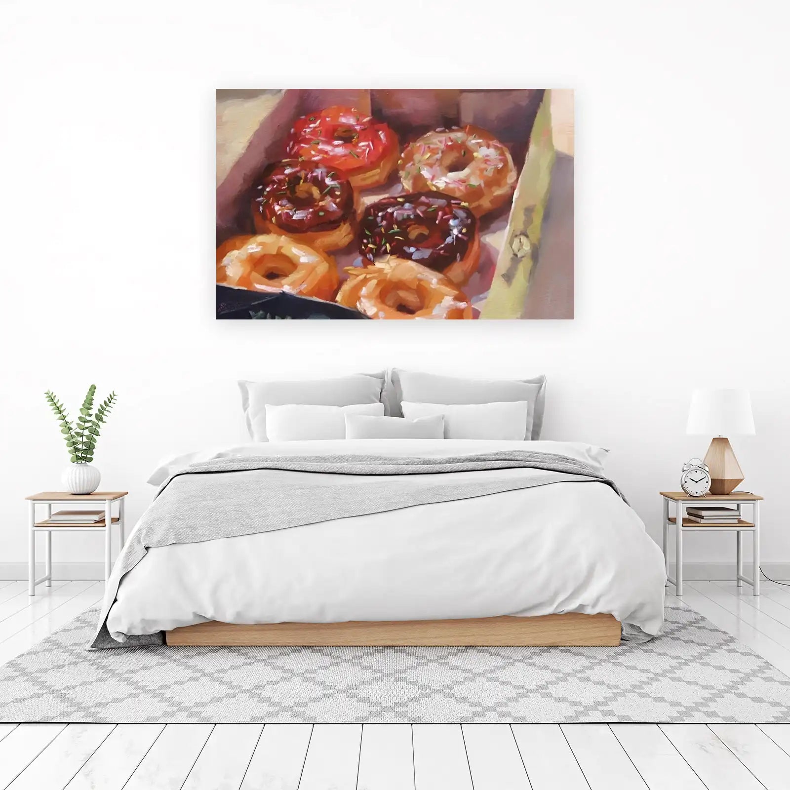 Sweet Delights Donut Art Wall Art