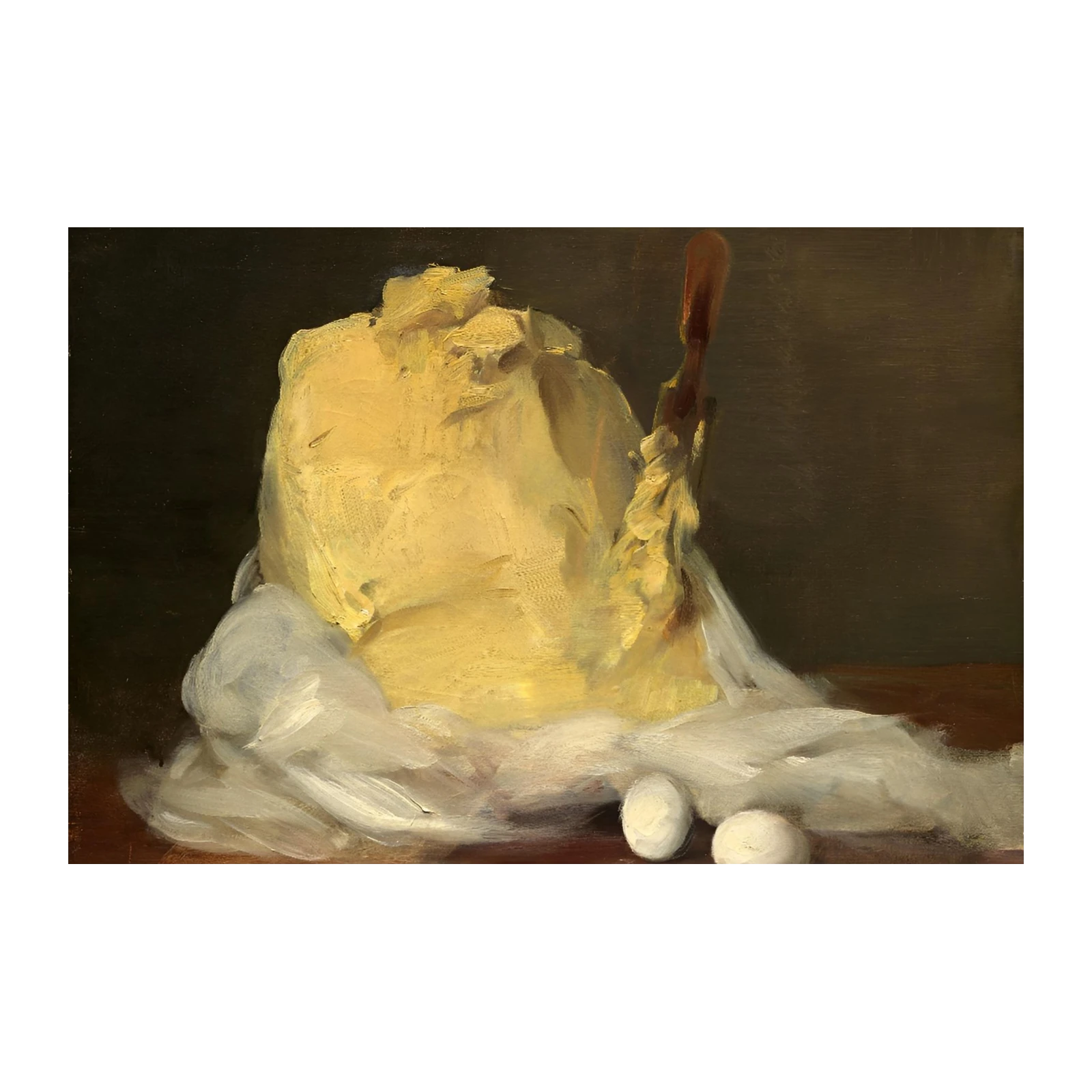 Still Life with Butter & Eggs Wall Art