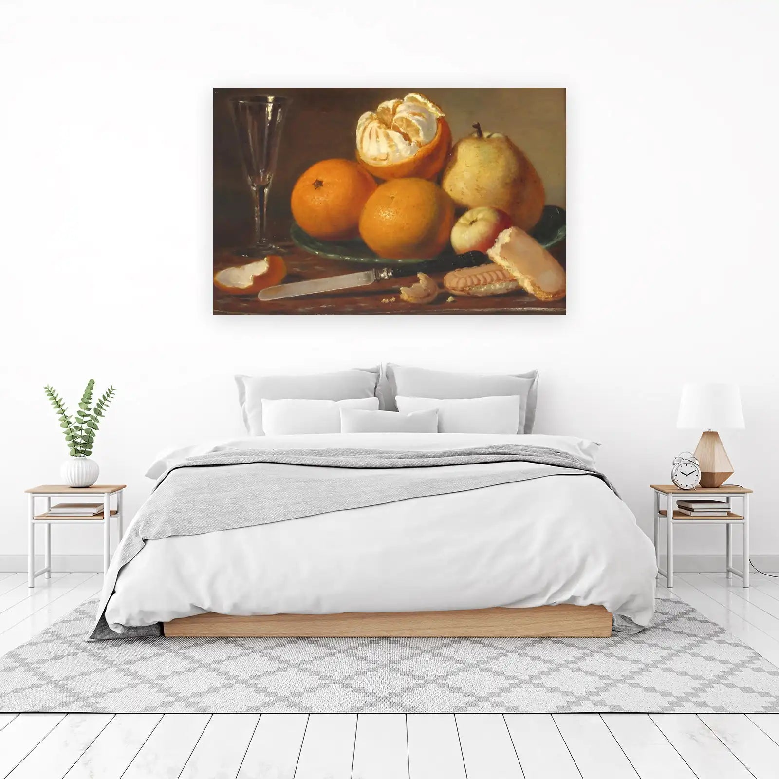 Oranges & Pear Still Life Fine Art Wall Art