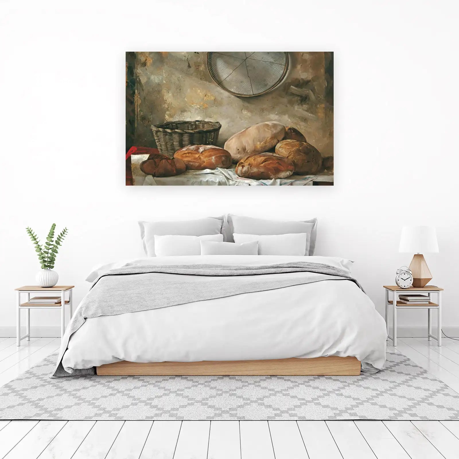 Rustic Bakery Still Life Wall Art
