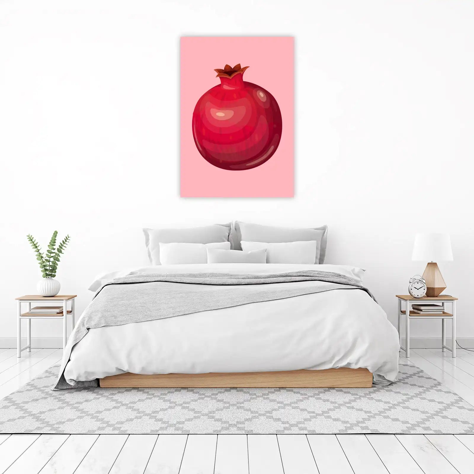 Vibrant Pomegranate Art Wall Art